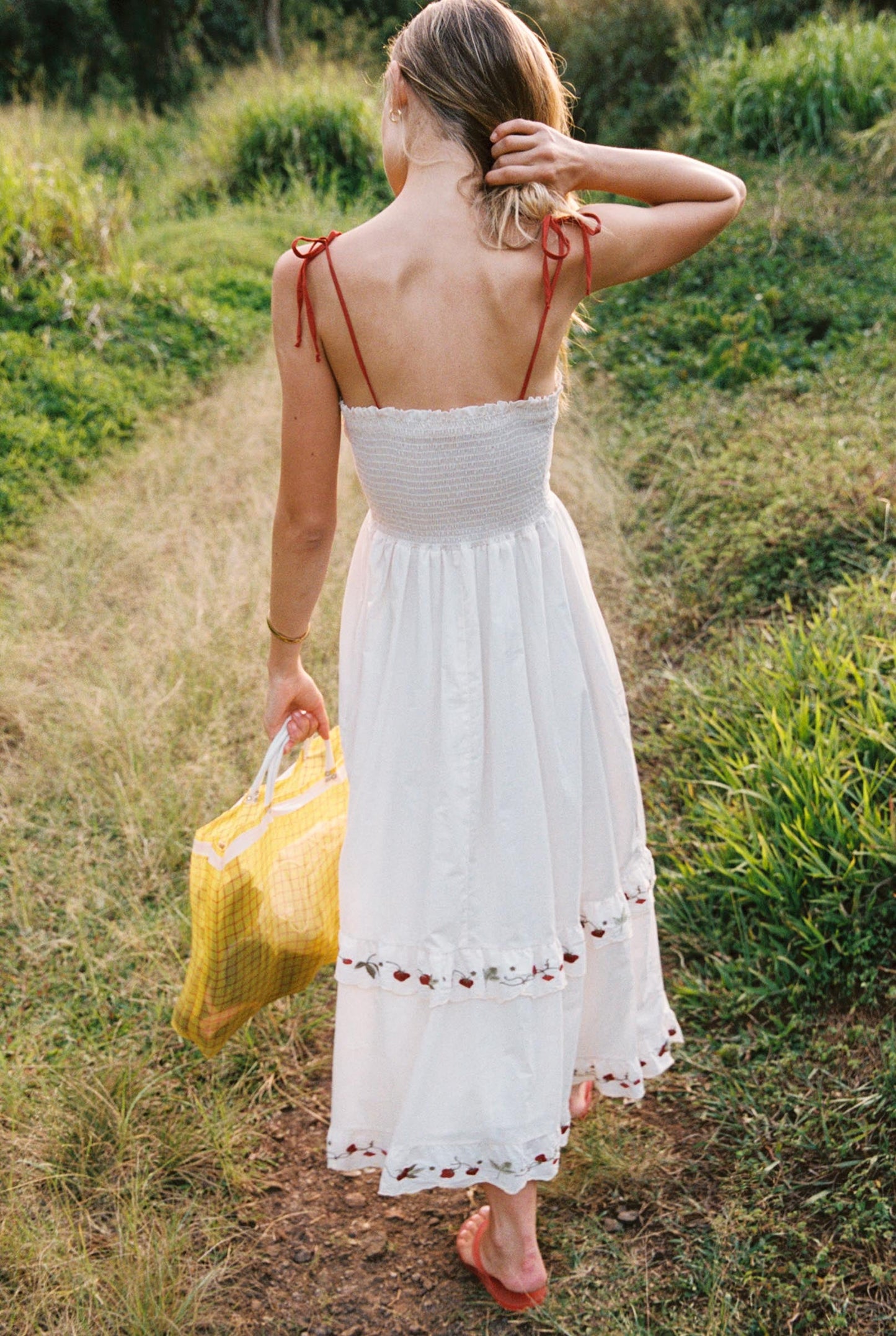 The Emma Dress | Strawberry Pearl
