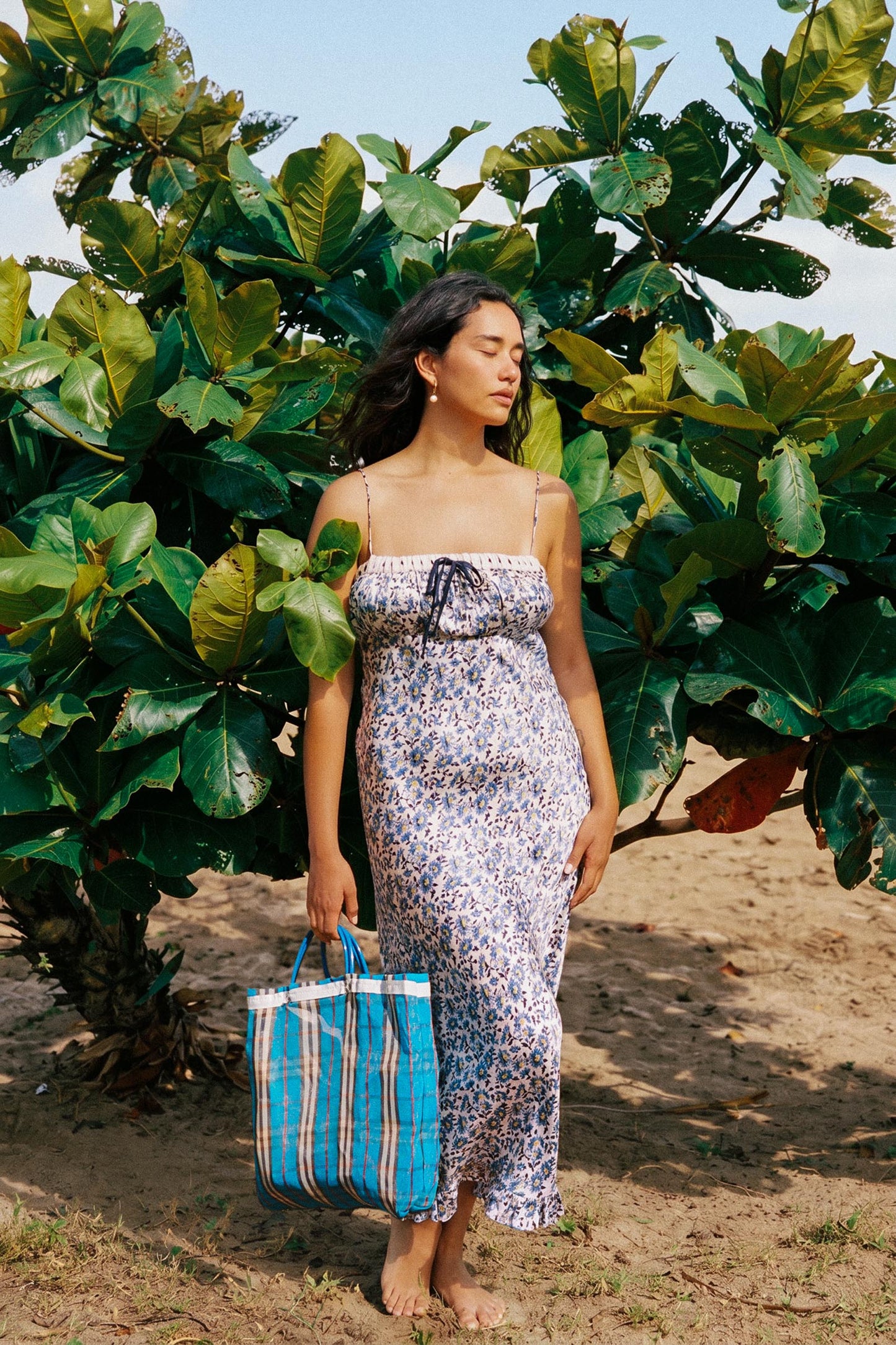 The Sam Dress | Sunflower Azure