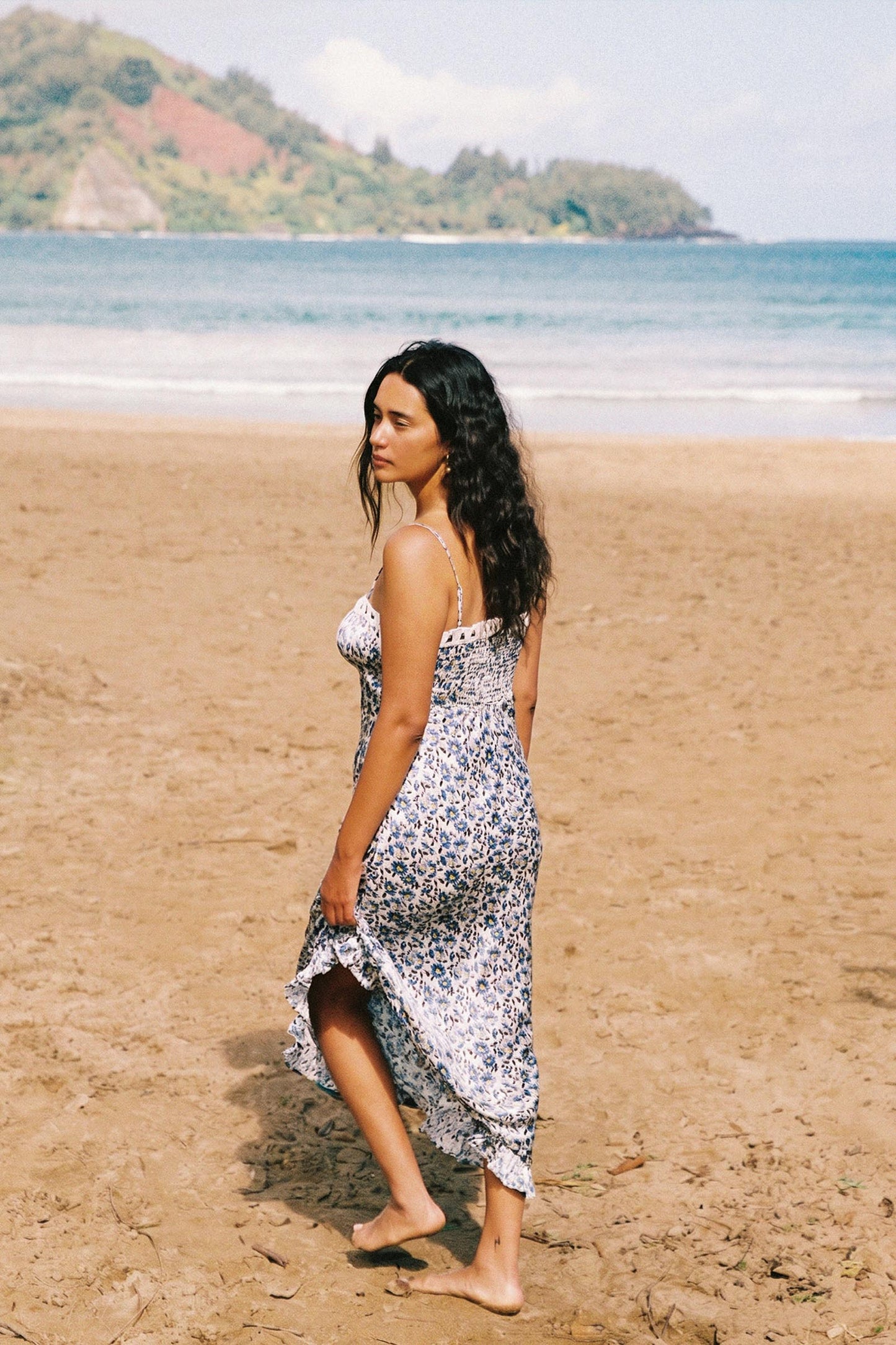 The Sam Dress | Sunflower Azure