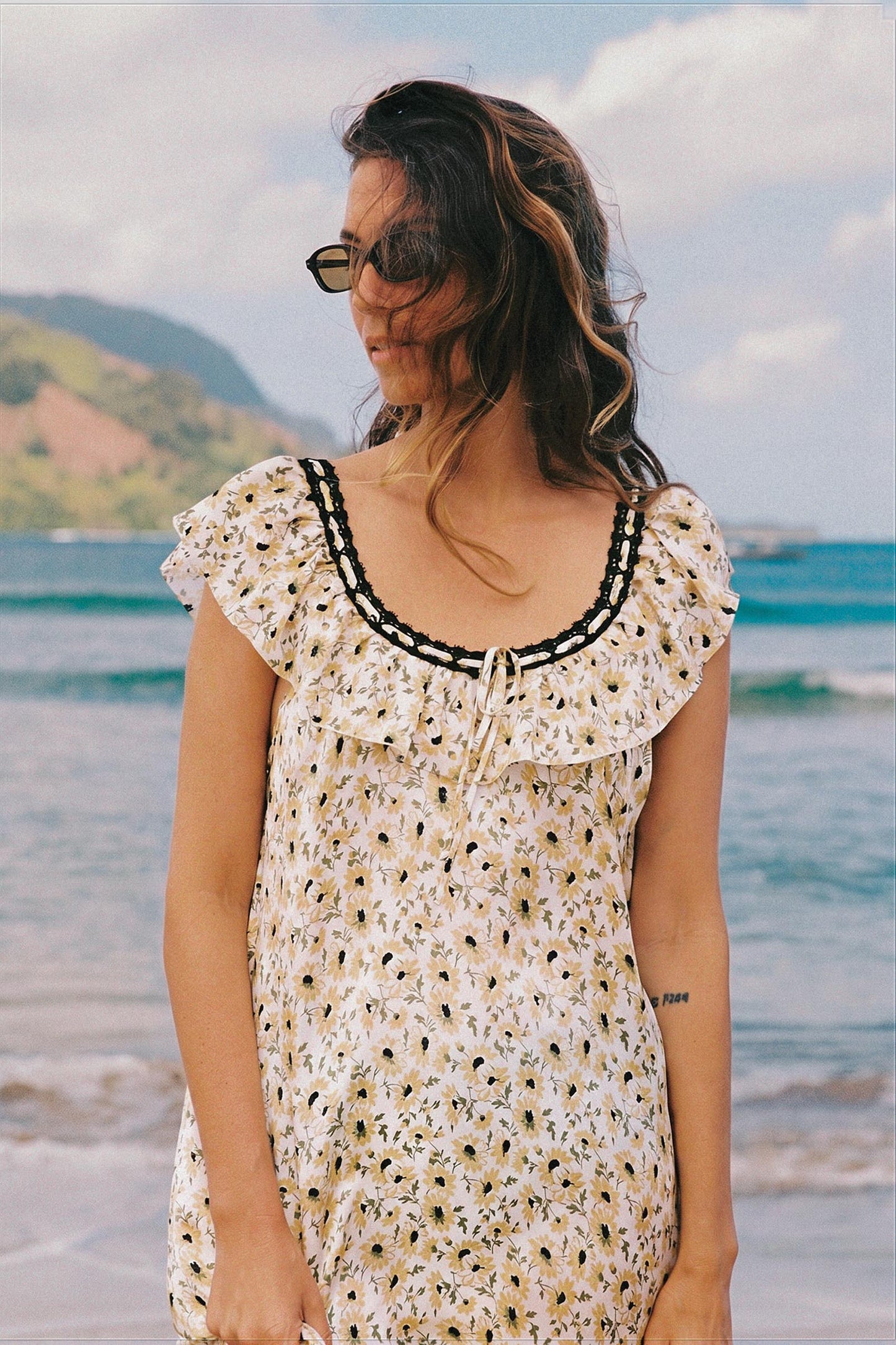The Rinda Dress | Sunflower Sunshine