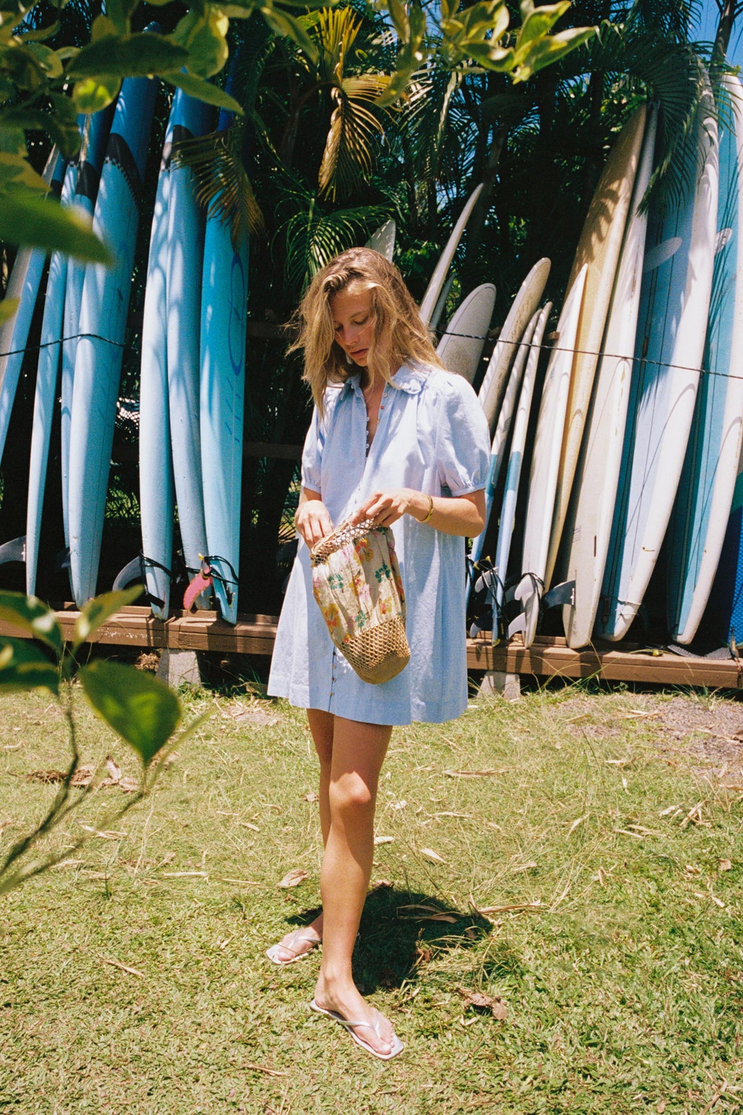 The Kiara Dress | Chambray