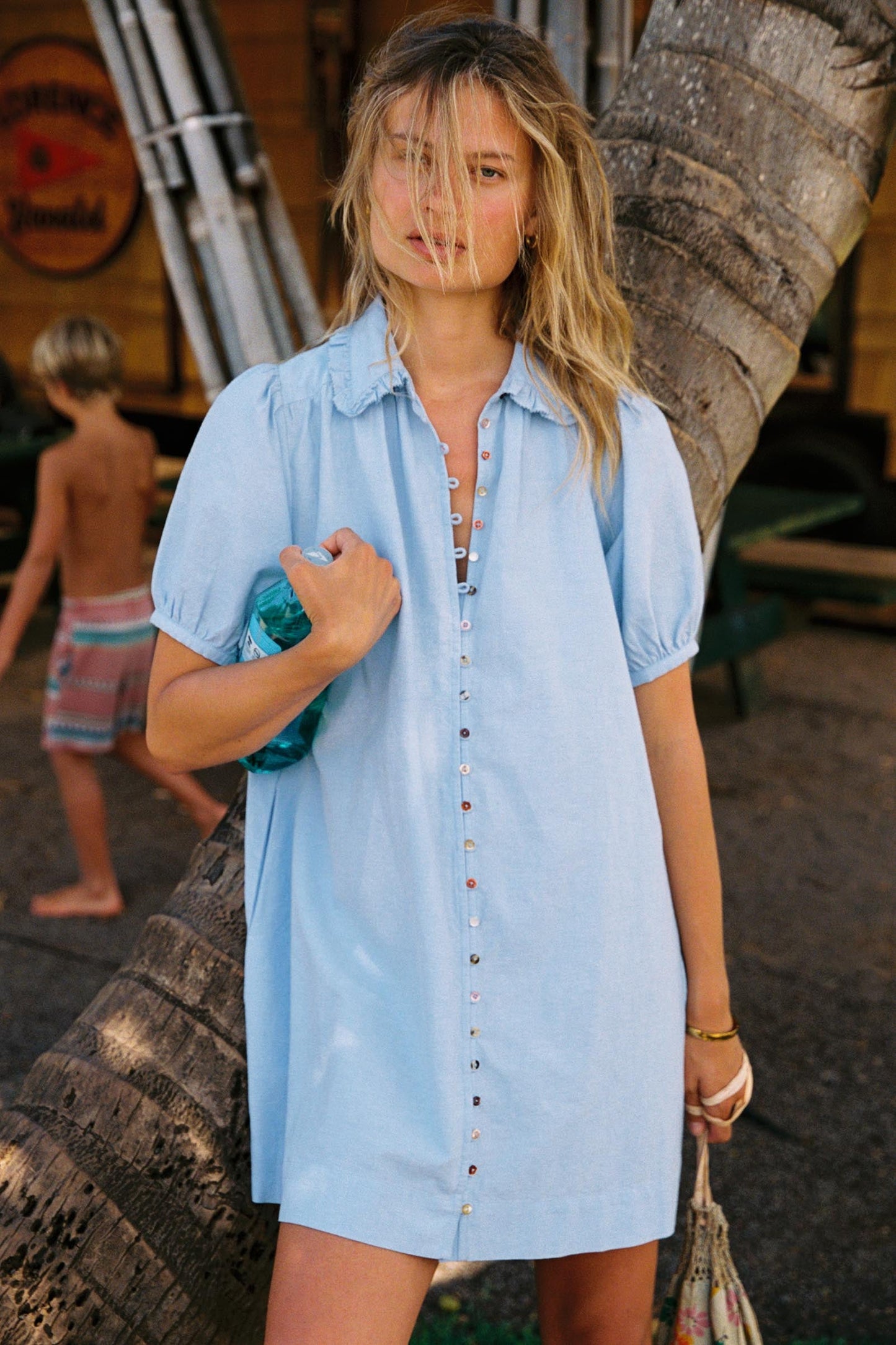 The Kiara Dress | Chambray