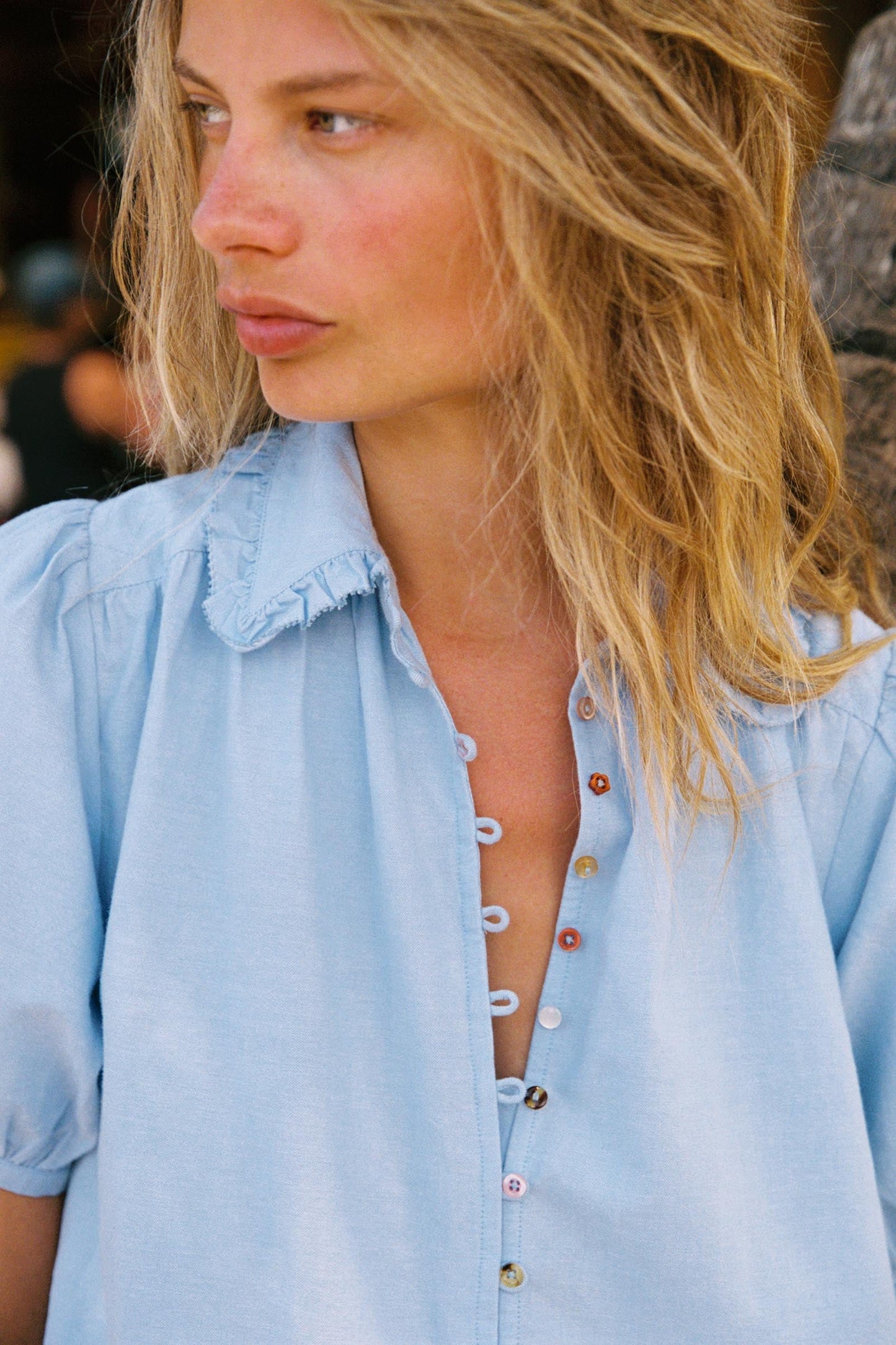 The Kiara Dress | Chambray