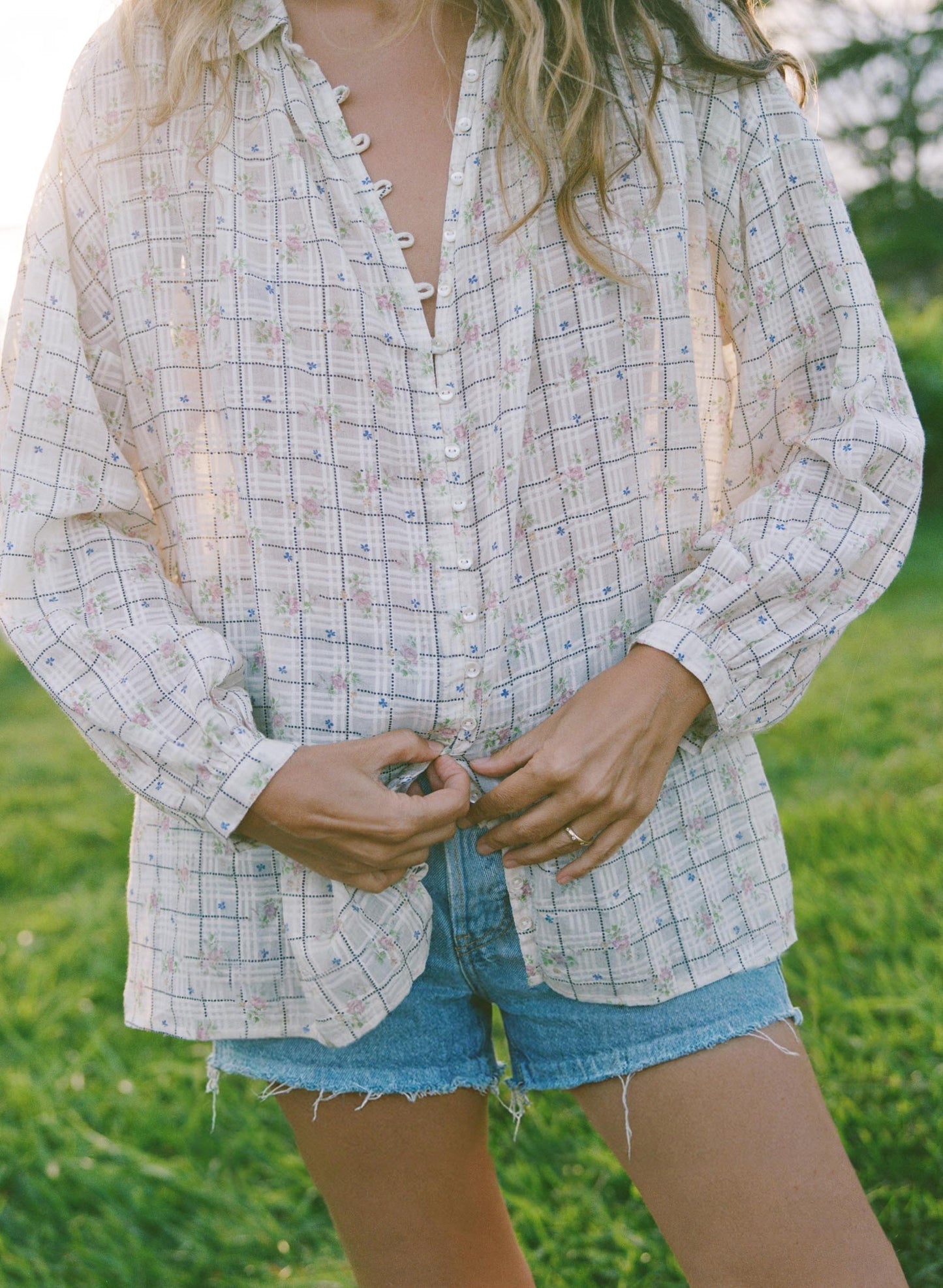 The Carol Blouse | Rose Trellis