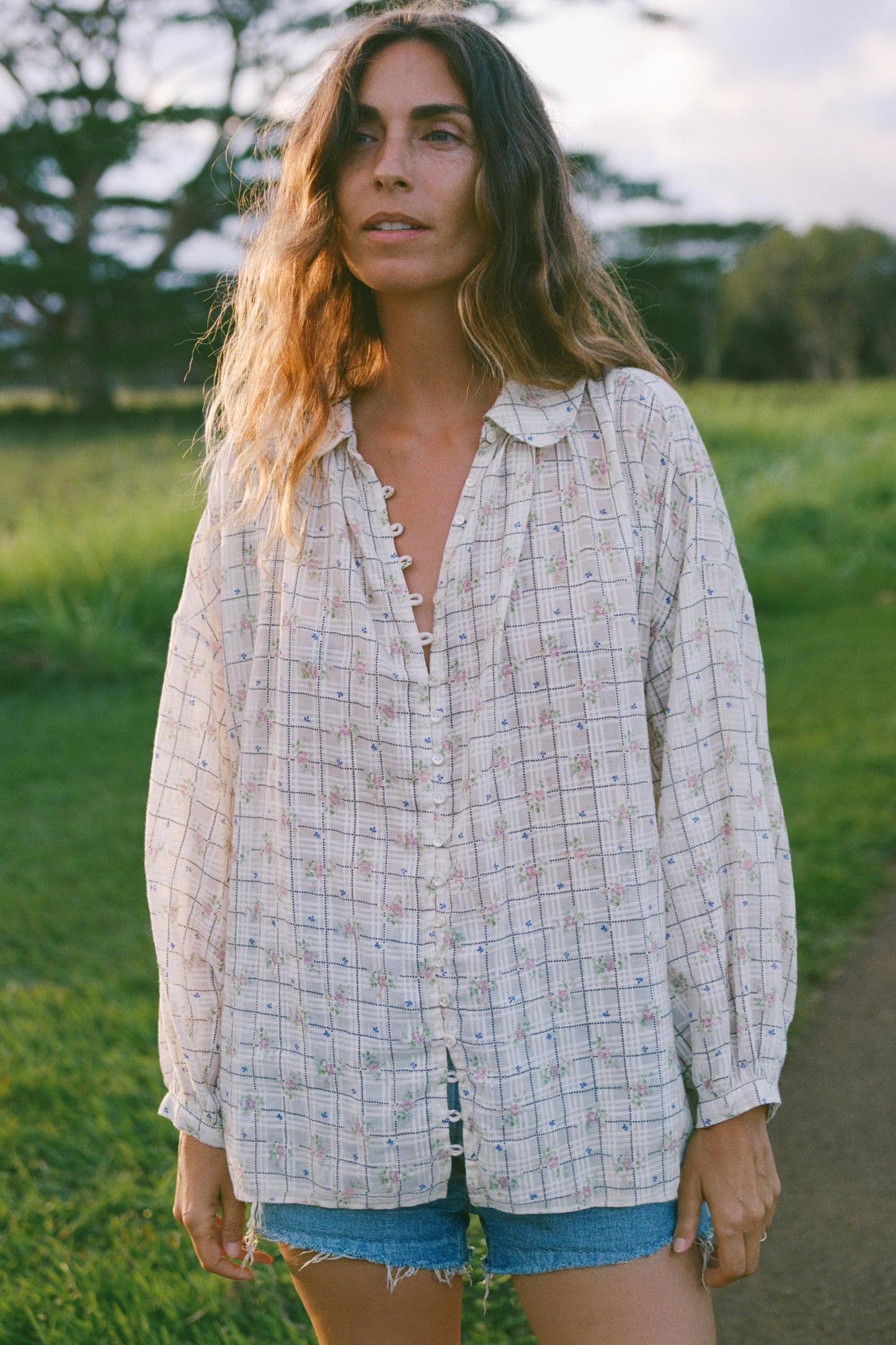 The Carol Blouse | Rose Trellis