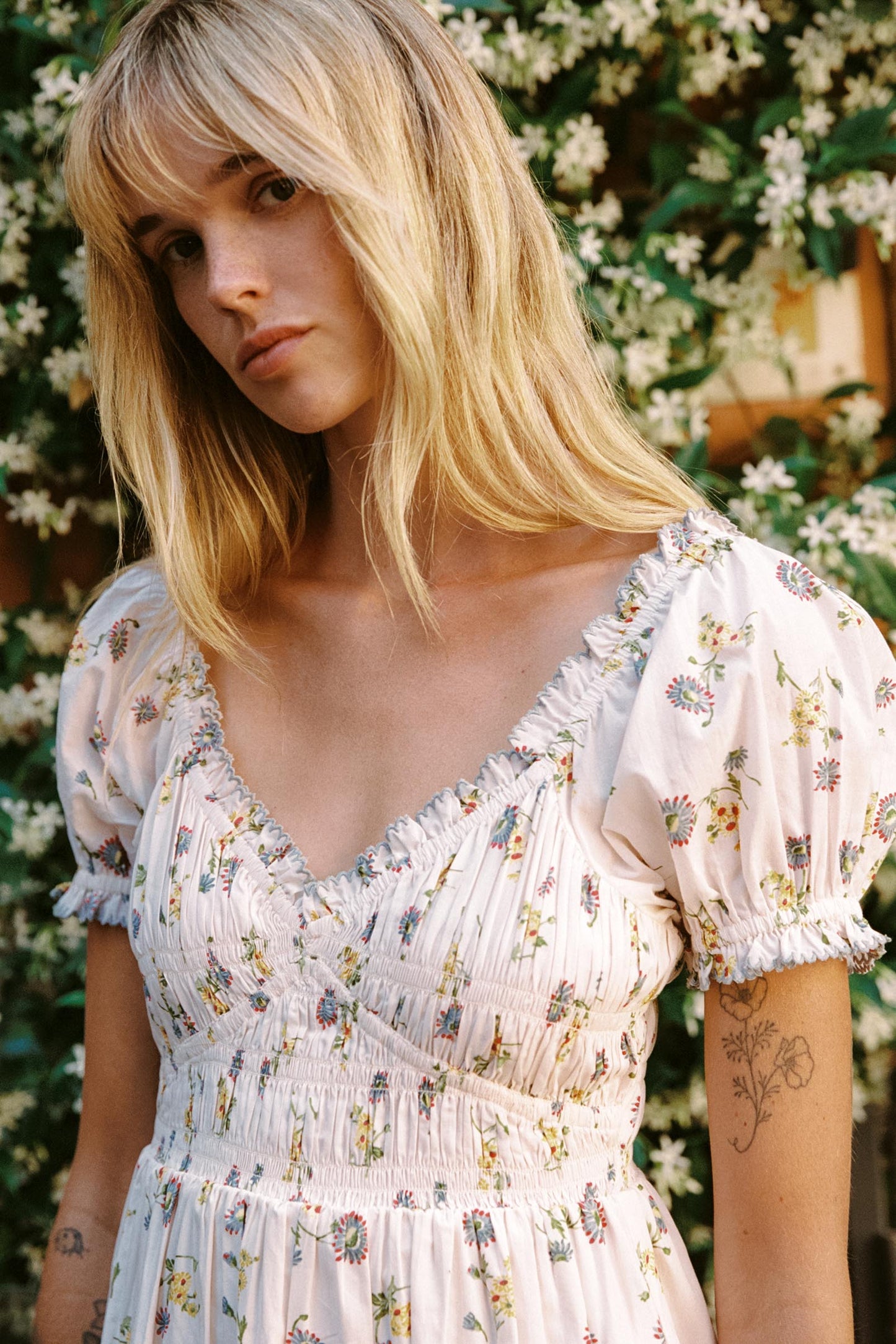 The Matilde Dress Petites | Alabaster Daisy