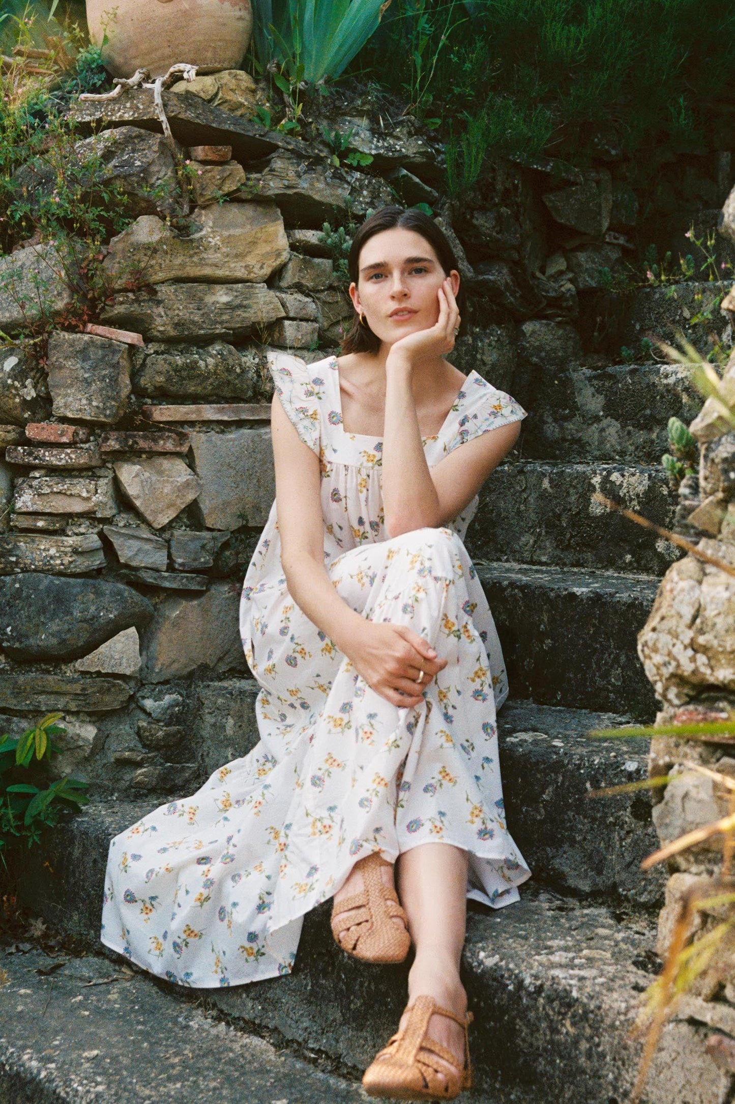 The Benny Dress | Alabaster Daisy