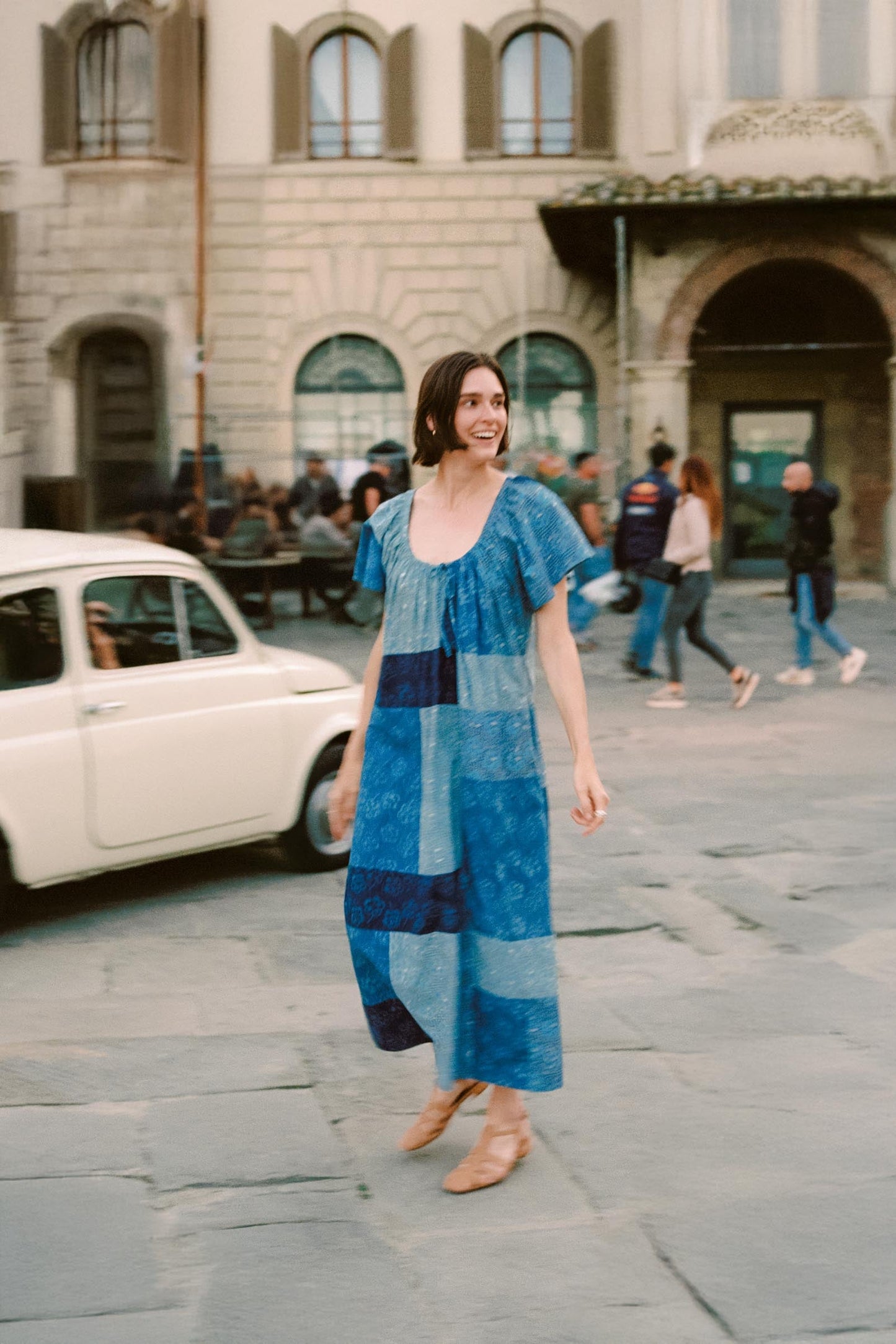 The Ambre Dress | Indigo Blues