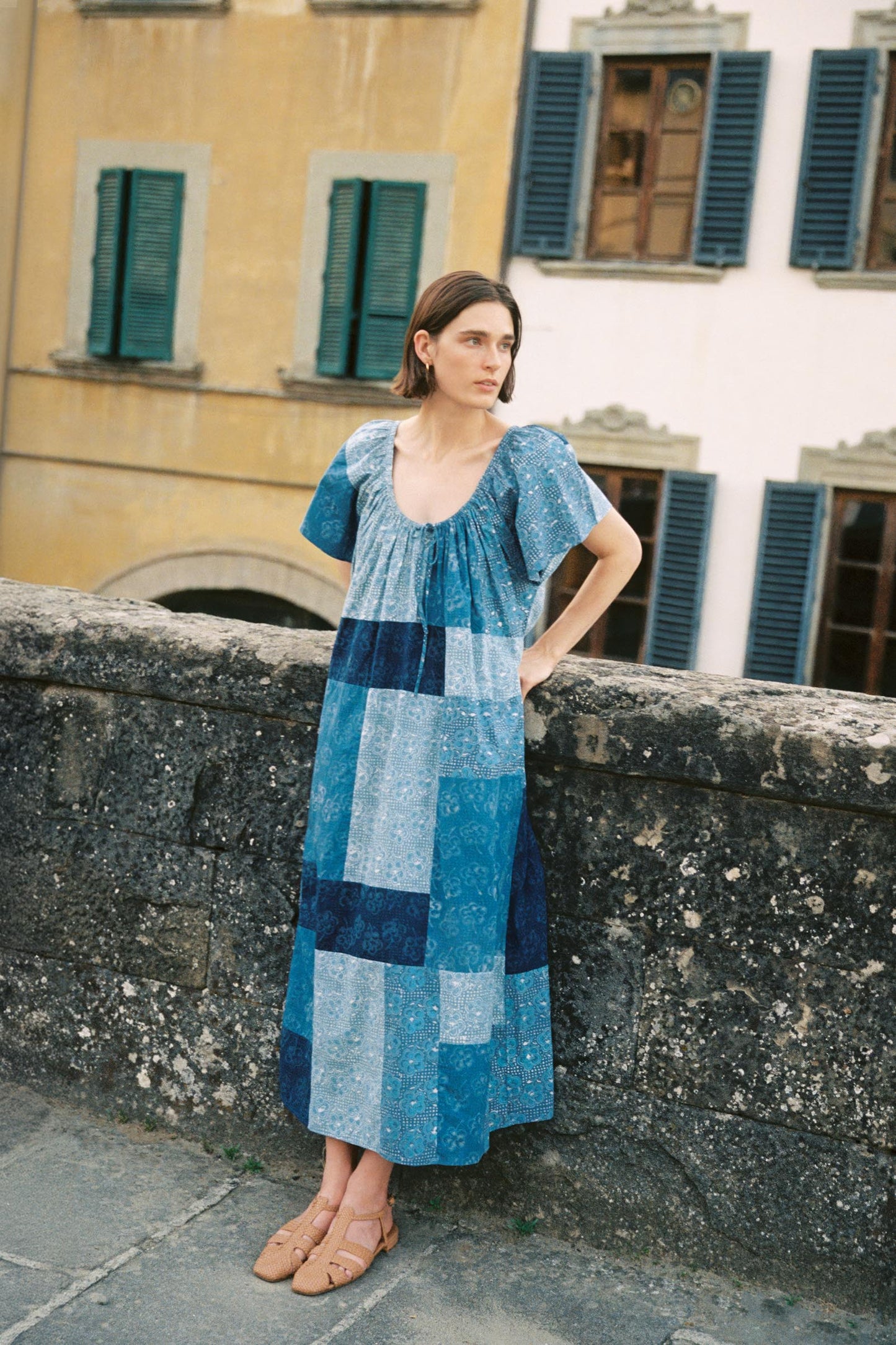 The Ambre Dress | Indigo Blues