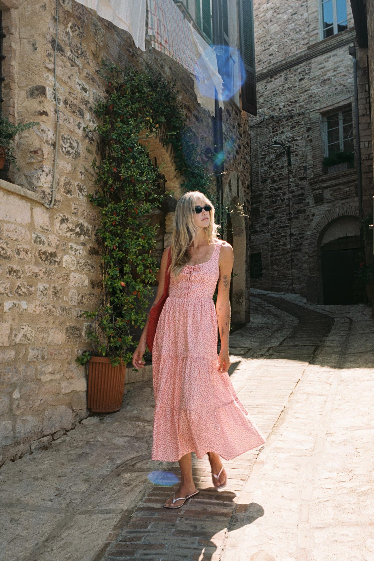 The Adele Dress Petites | Raspberry Vine