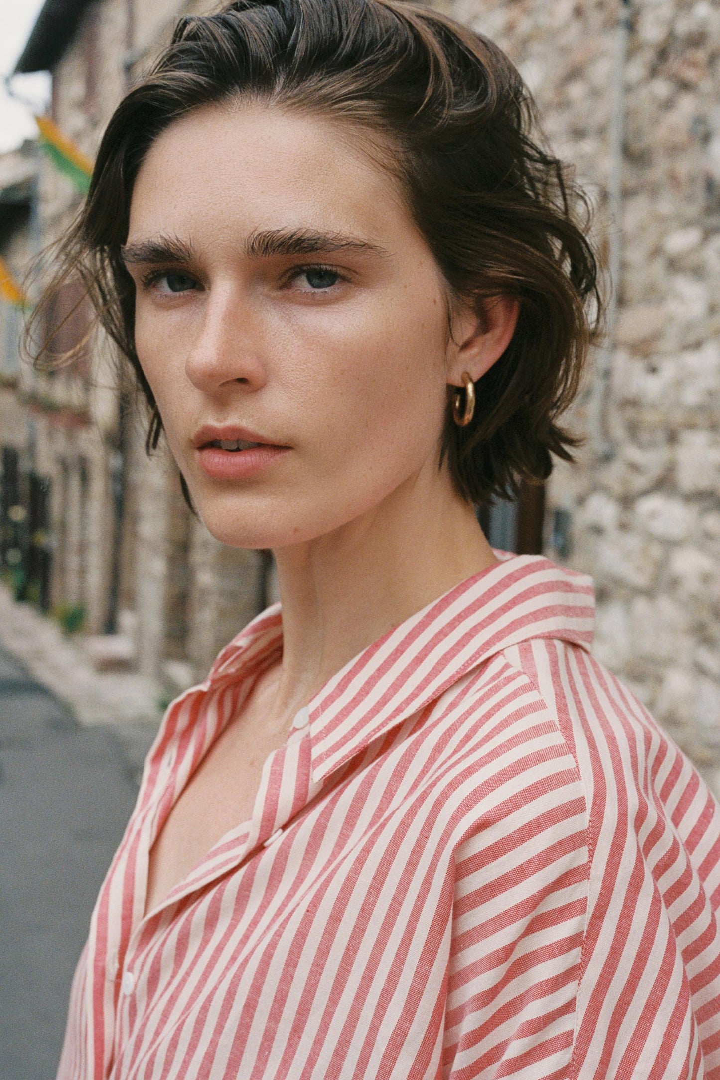 The Domenic Blouse | Candy Stripe