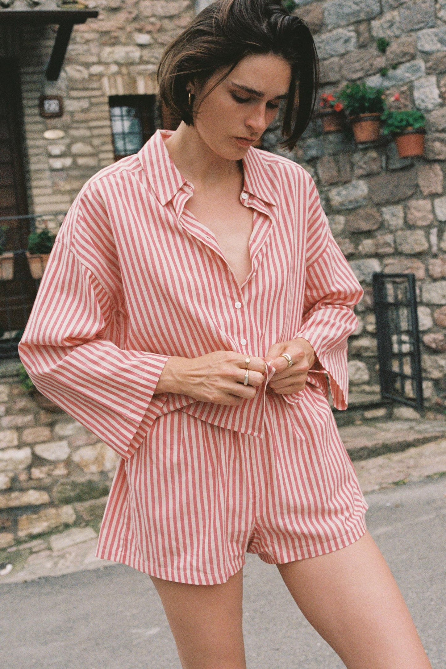 The Ada Short | Candy Stripe