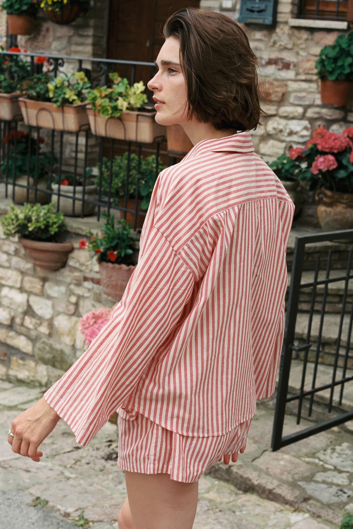 The Ada Short | Candy Stripe