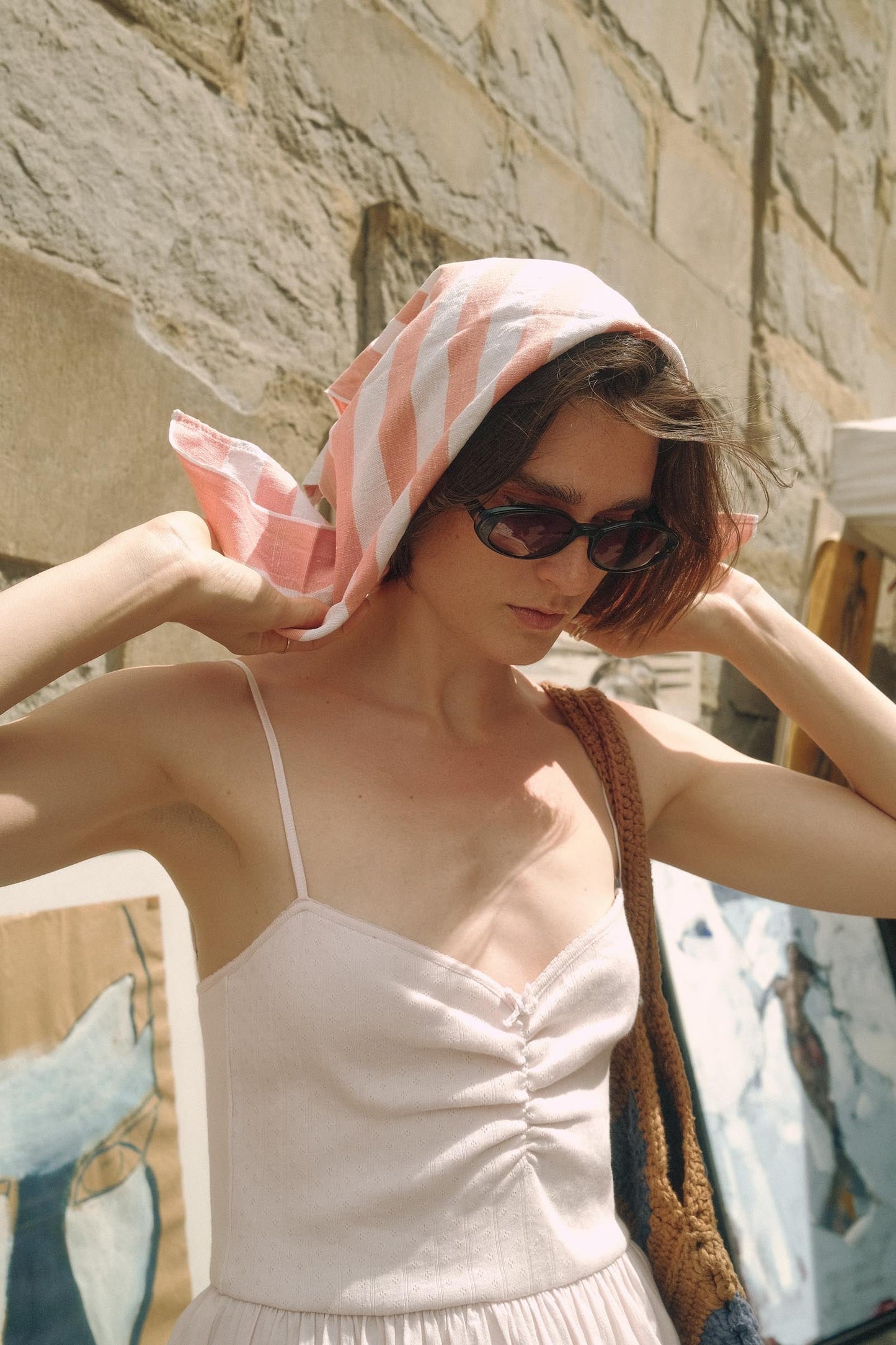The Bernice Dress | Petal Pink Regenerative Pointelle