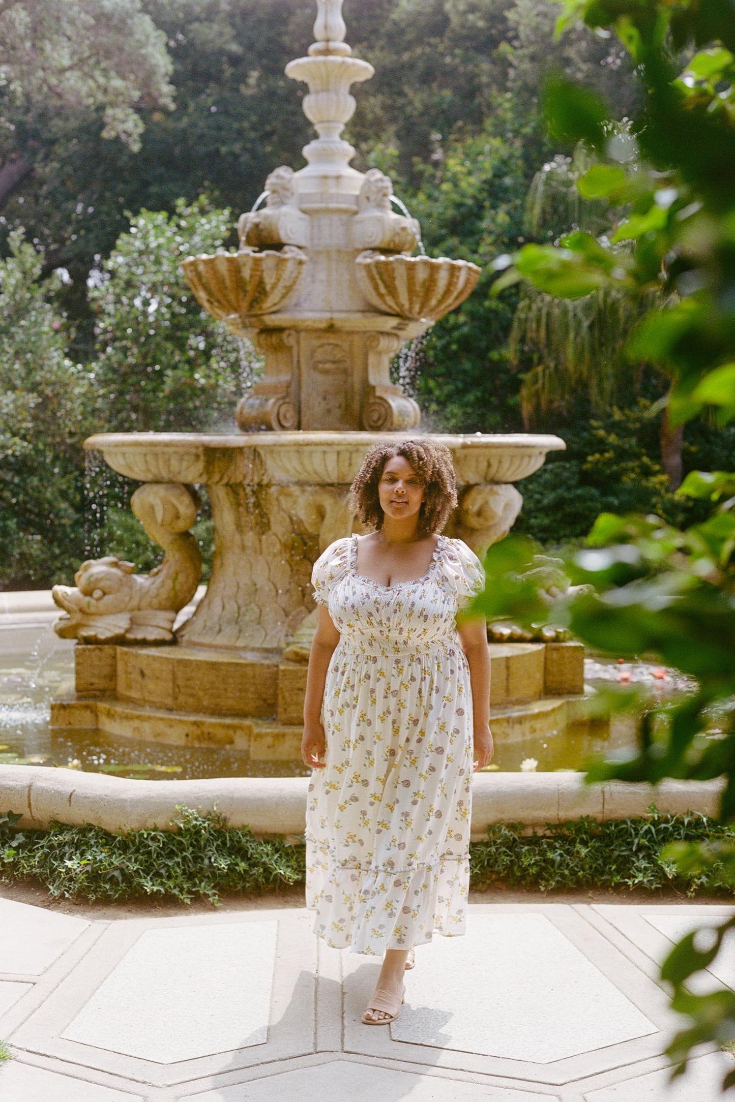 The Matilde Dress Extended | Alabaster Daisy