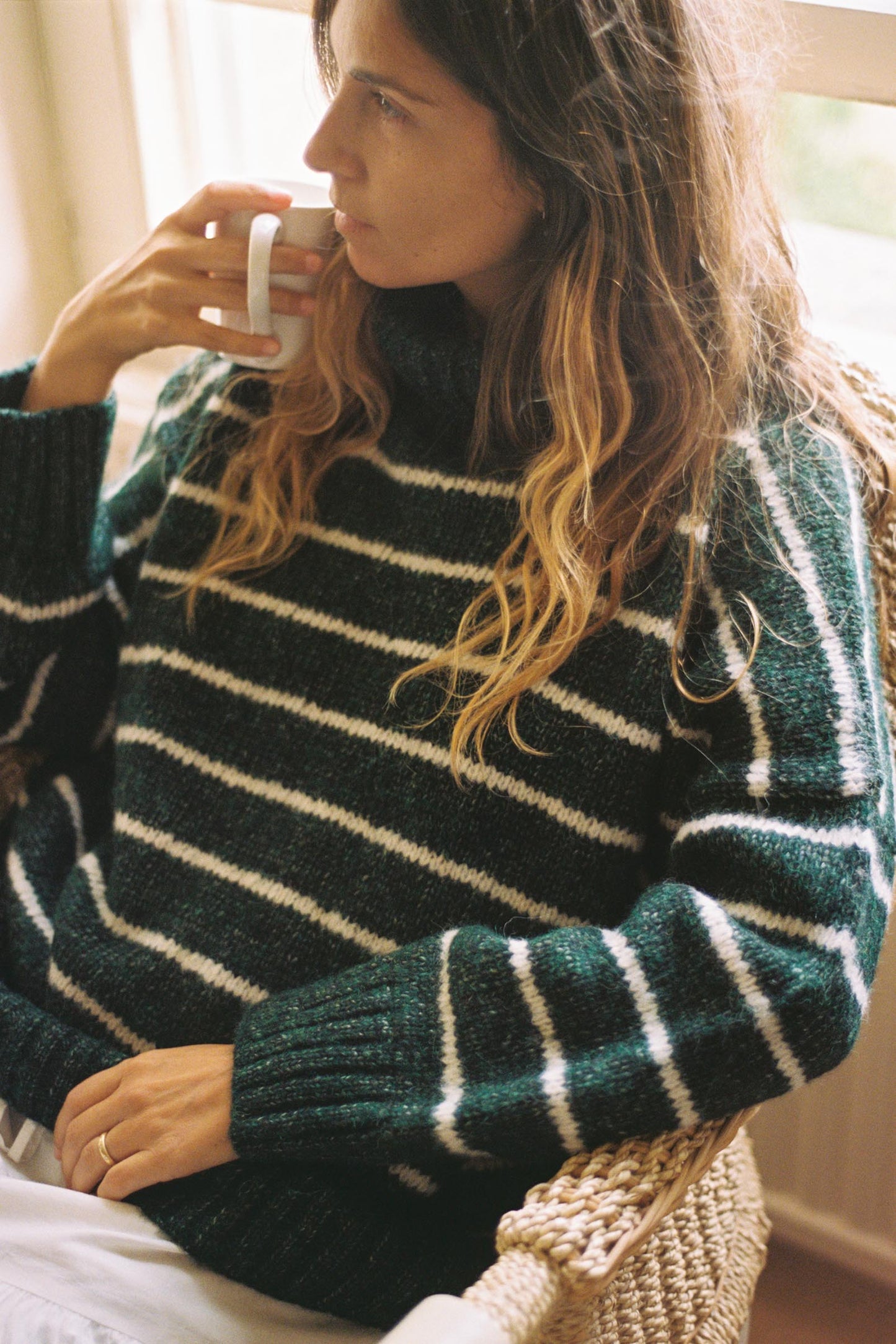 The Ingrid Sweater | Basil