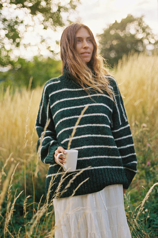 The Ingrid Sweater | Basil