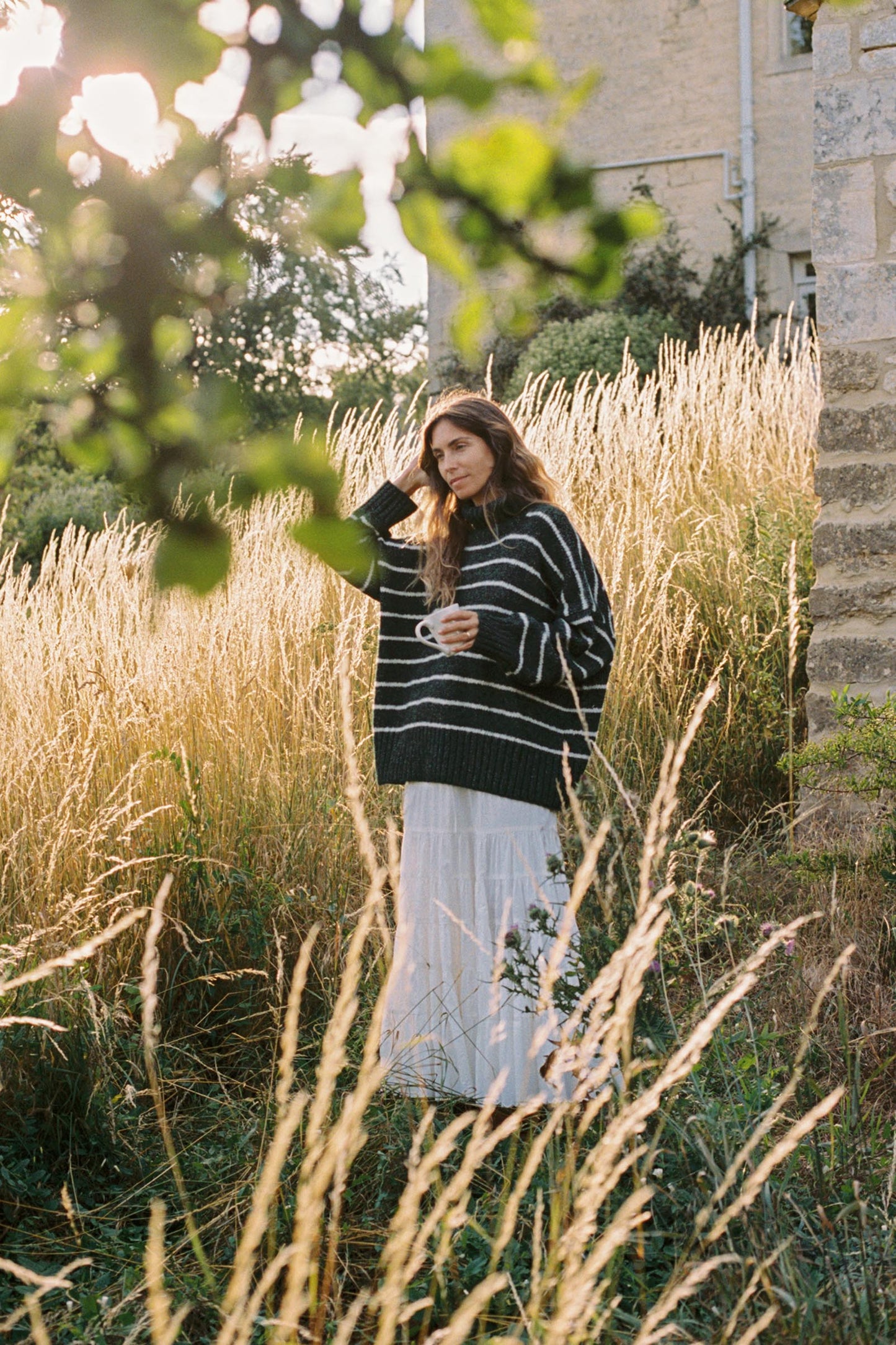 The Ingrid Sweater | Basil