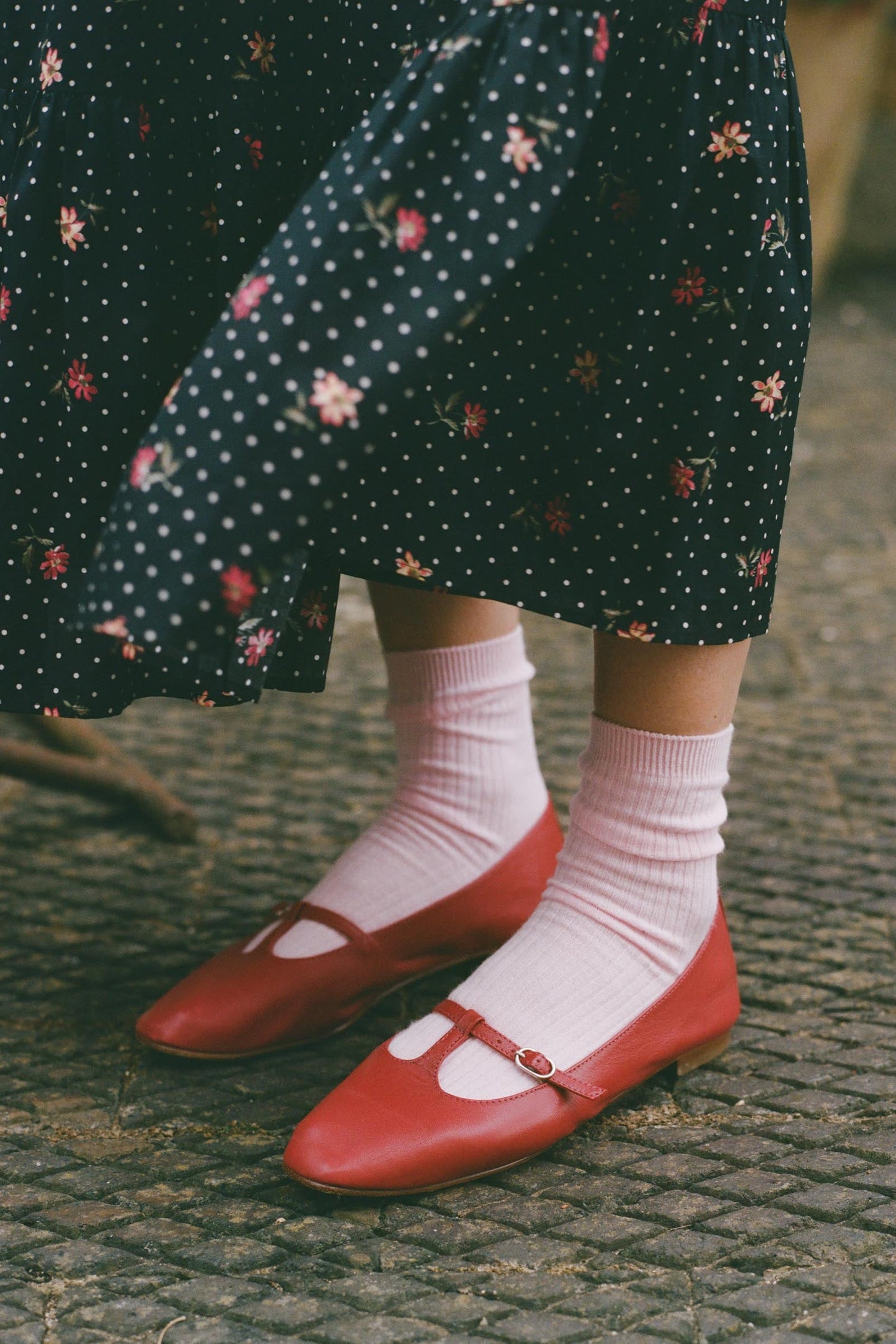 The Ballerina T-Strap | Papavero