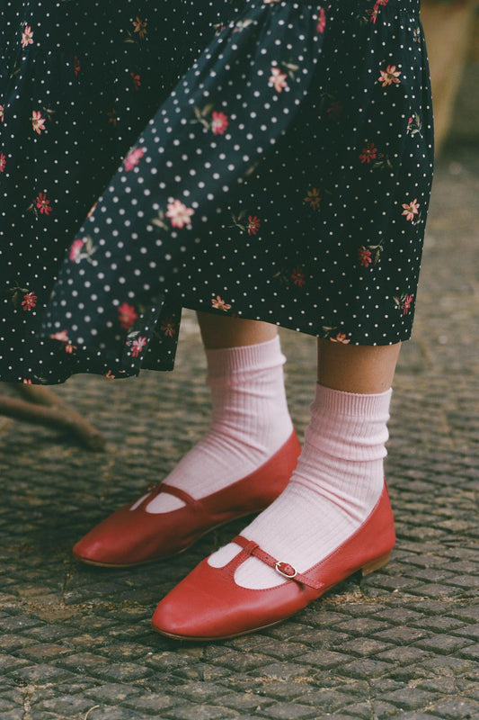 The Ballerina T-Strap | Papavero