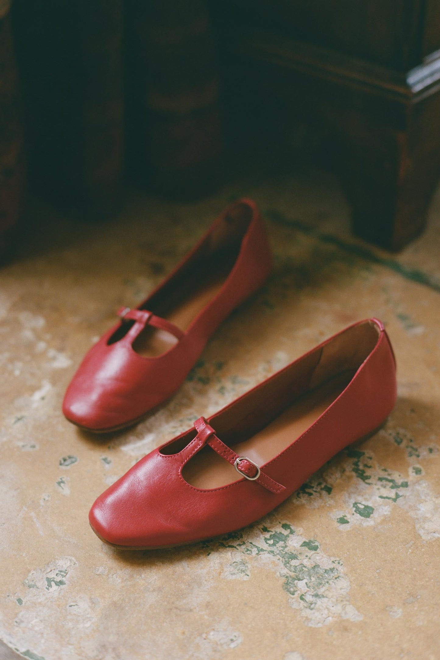 The Ballerina T-Strap | Papavero