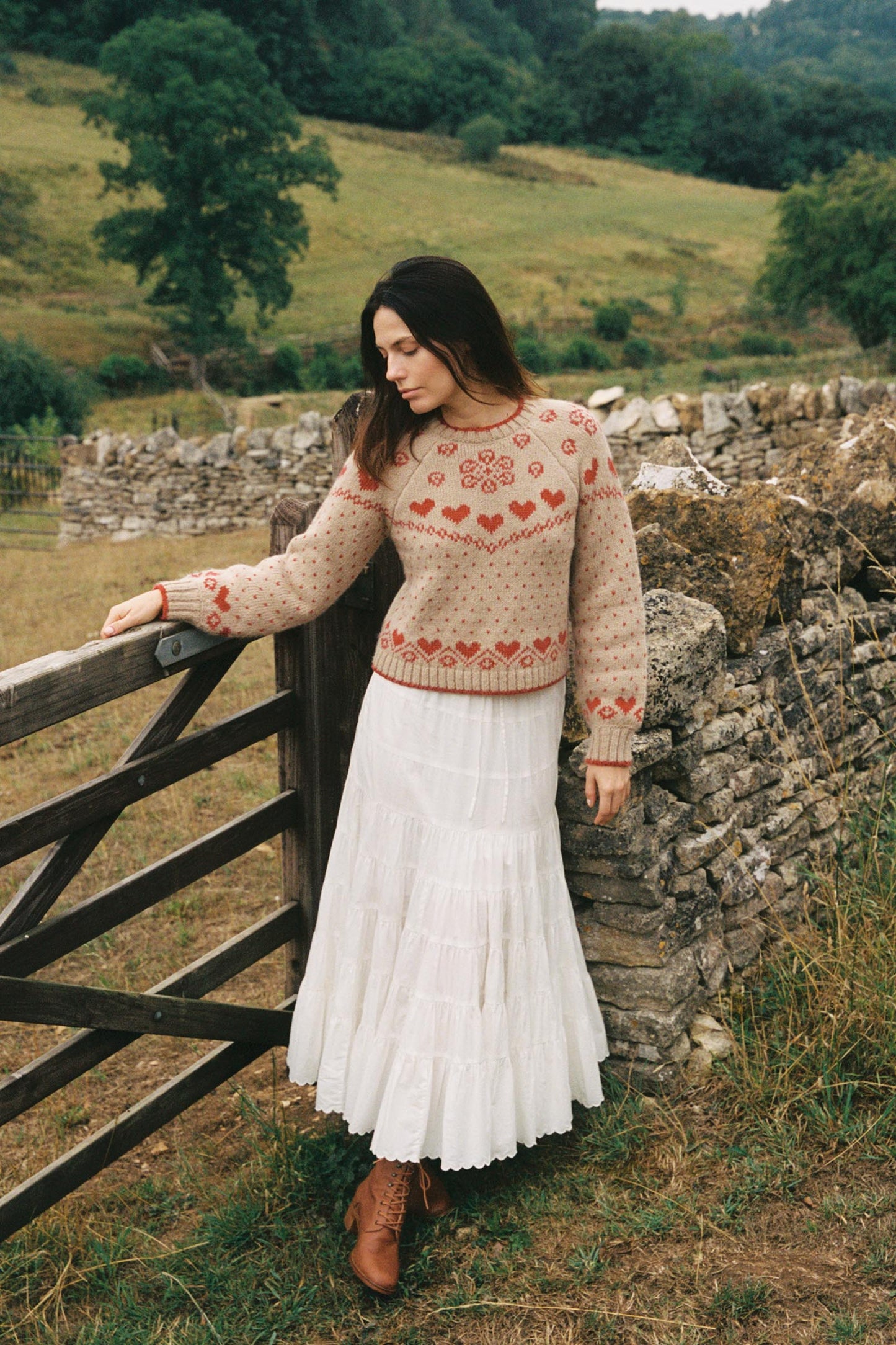 The Francesca Sweater | Crimson Heart