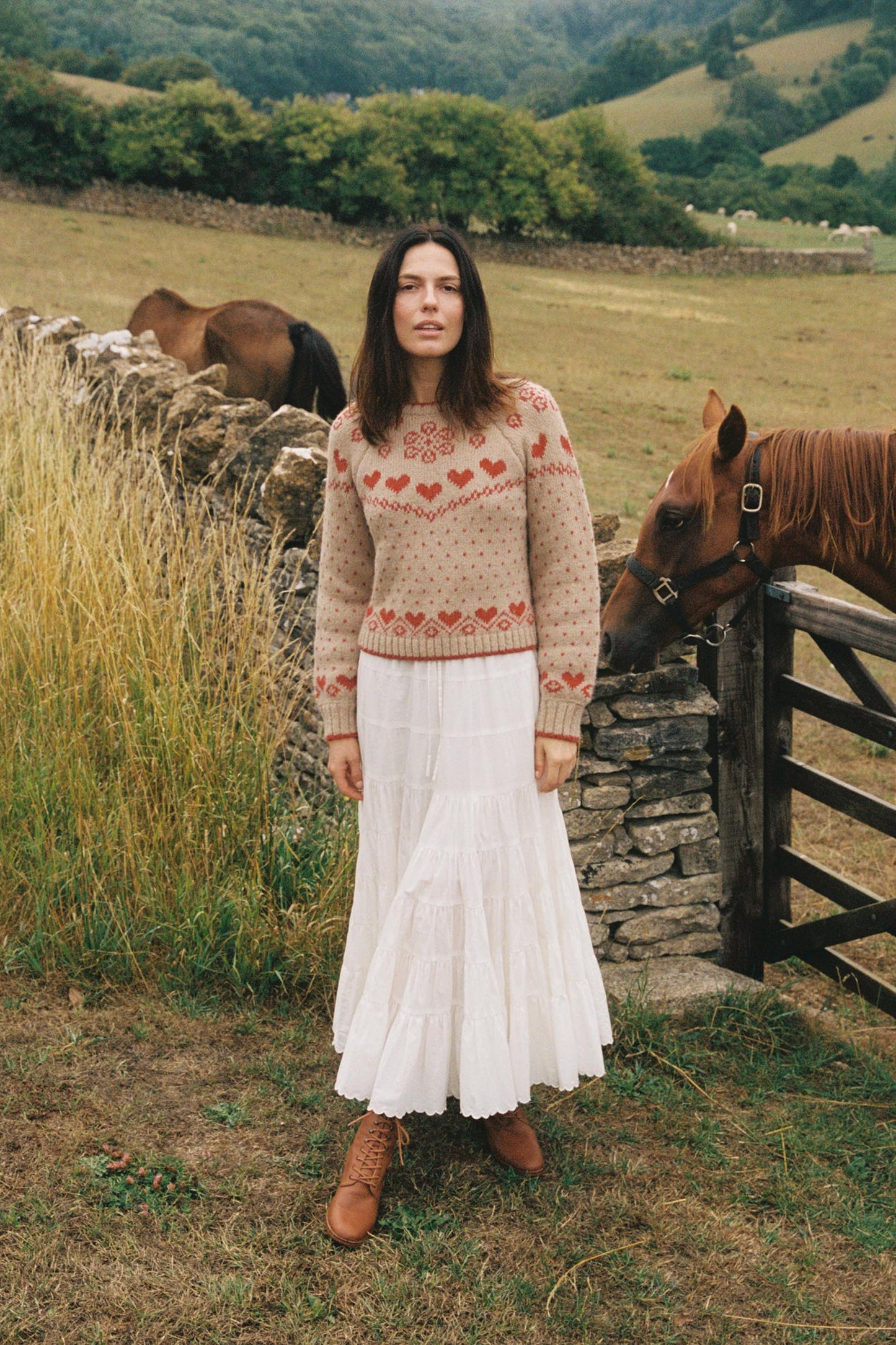 The Francesca Sweater | Crimson Heart