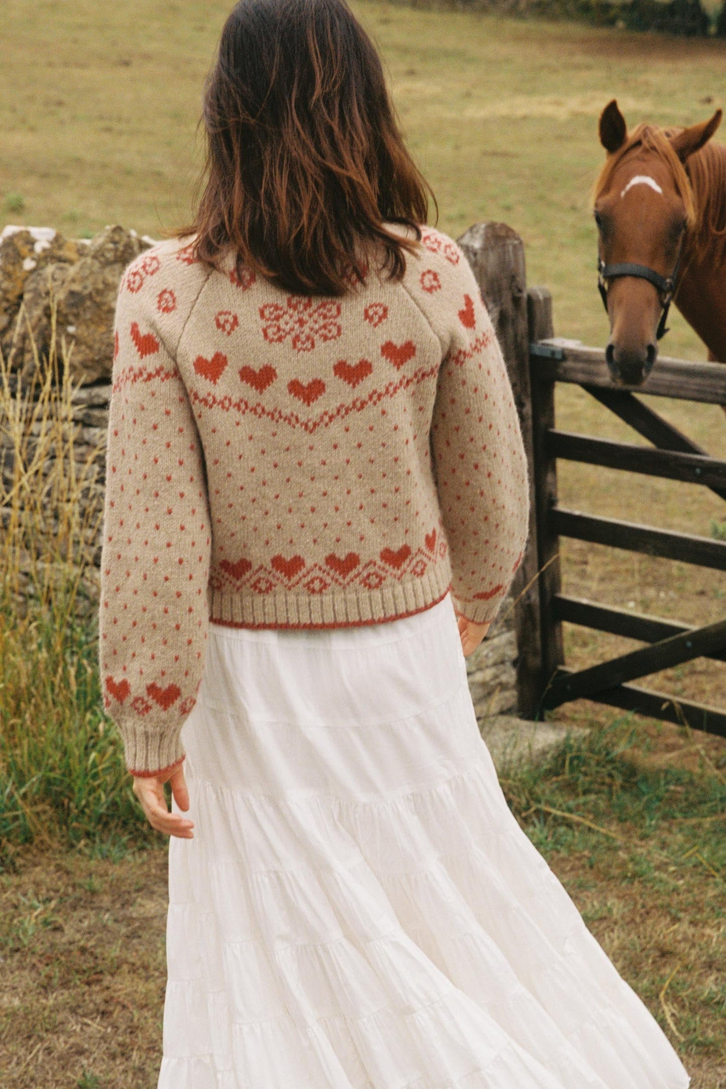 The Francesca Sweater | Crimson Heart