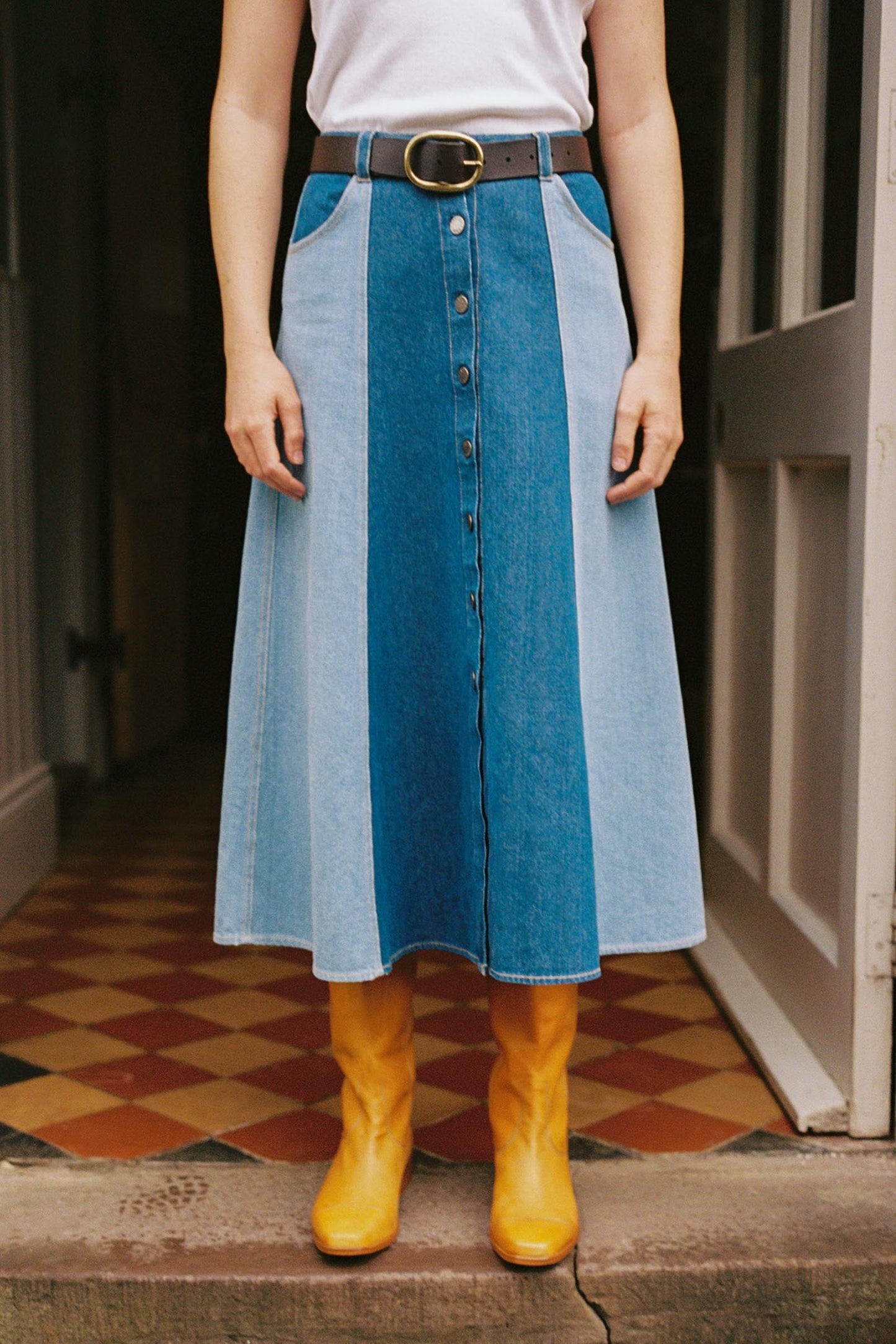 The Denver Skirt | Denim