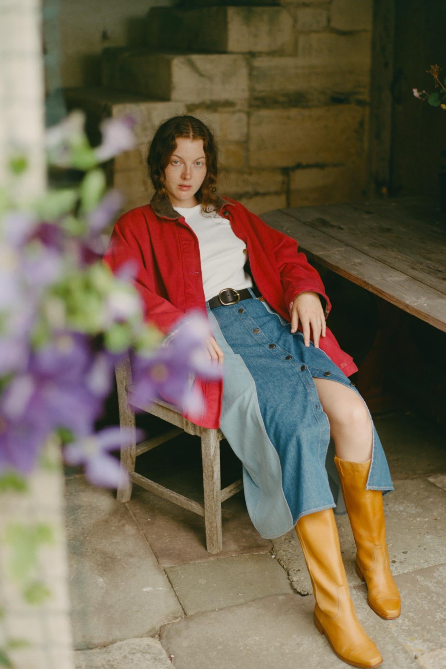 The Yoko Boot | Saddle
