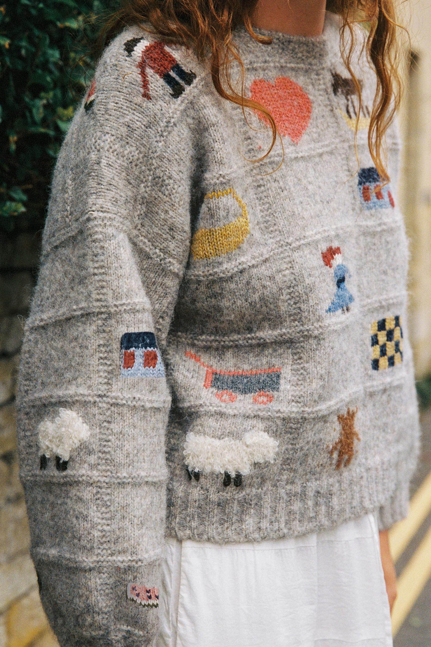 The Enid Sweater | Earl Grey