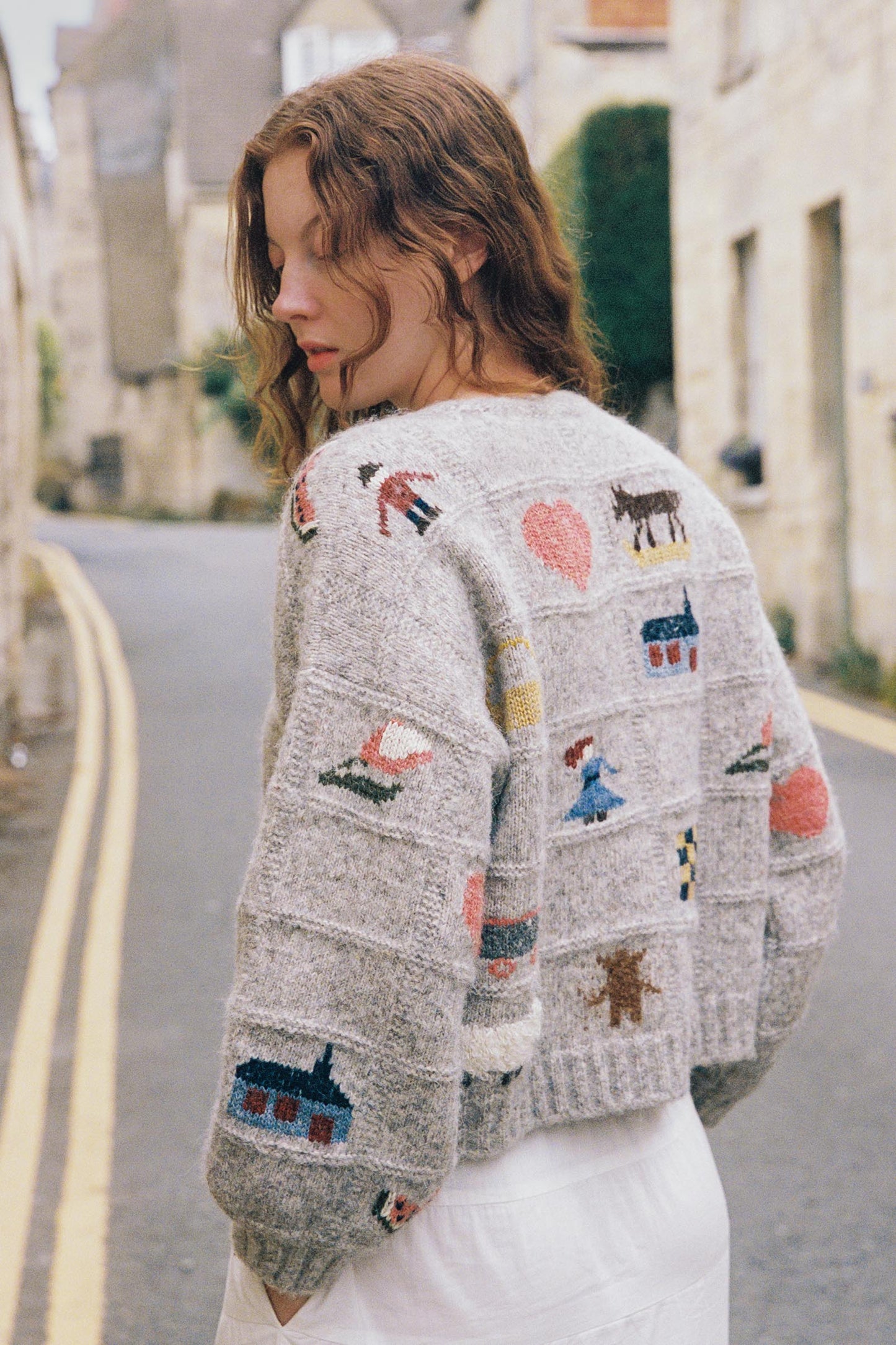 The Enid Sweater | Earl Grey