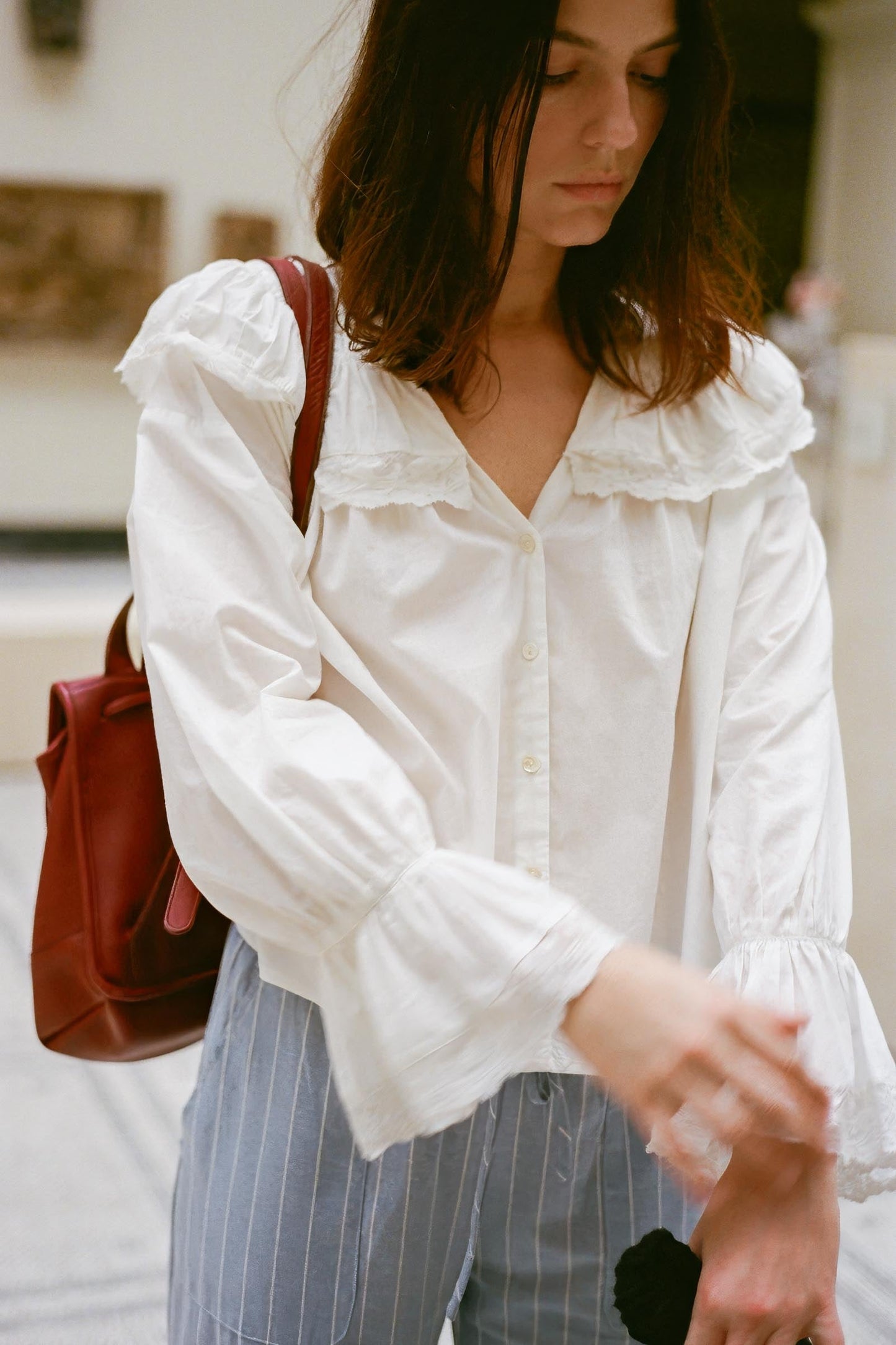 The Judy Blouse | Alabaster