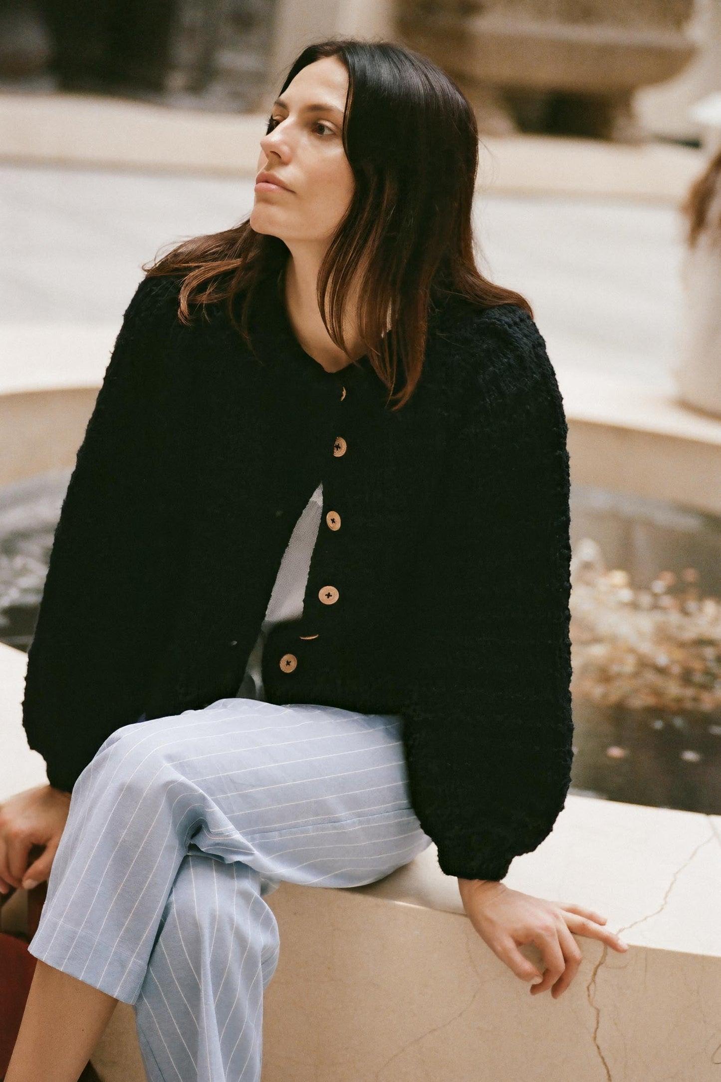 The Nola Cardigan | Noir