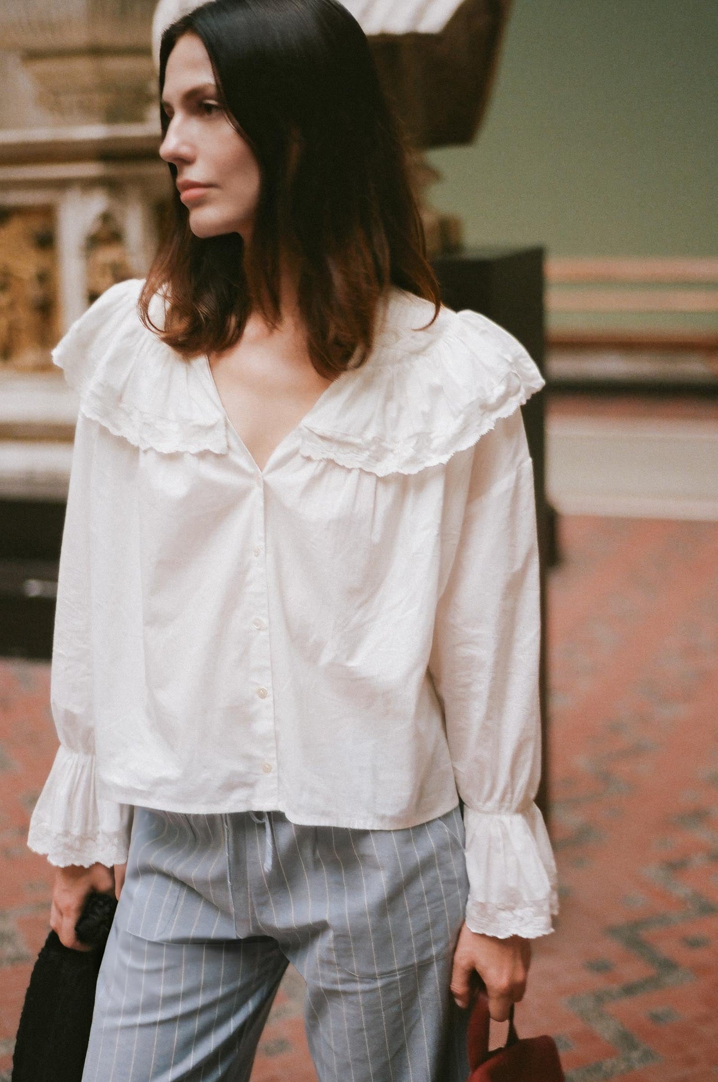 The Judy Blouse | Alabaster