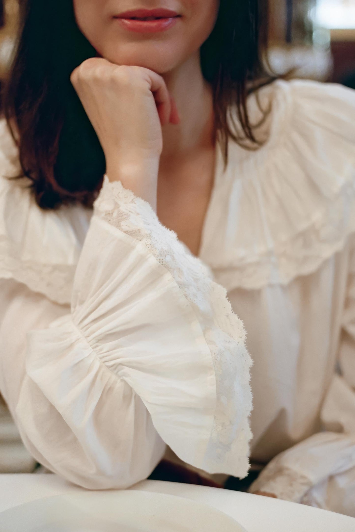 The Judy Blouse | Alabaster