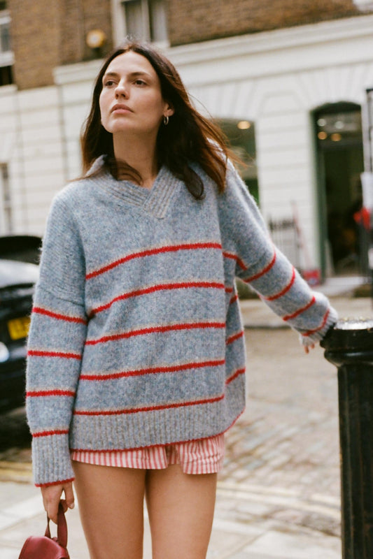 The Bertha Sweater | Frost