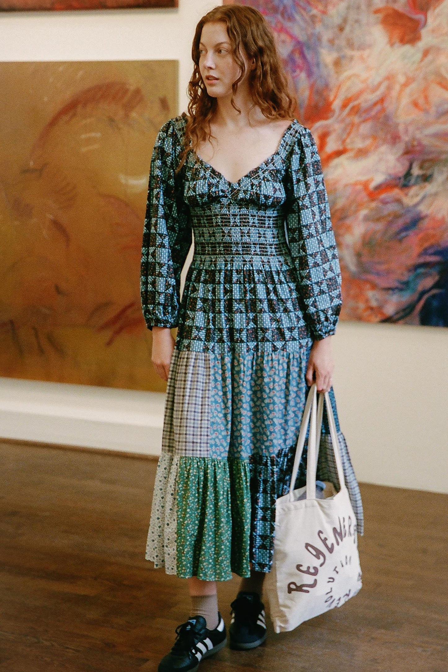 The Monroe Dress | Star Quilt Patchwork