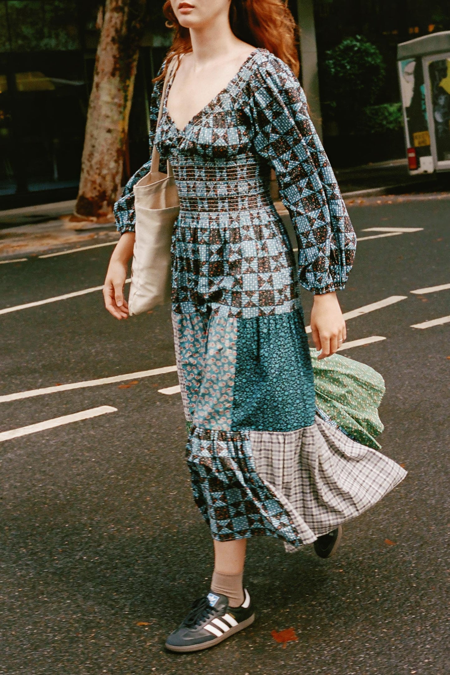 The Monroe Dress | Star Quilt Patchwork