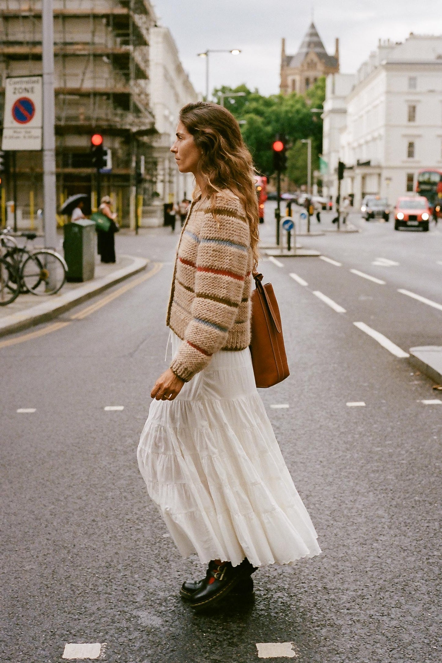 The Leandra Cardigan| Kaleidoscope Stripe