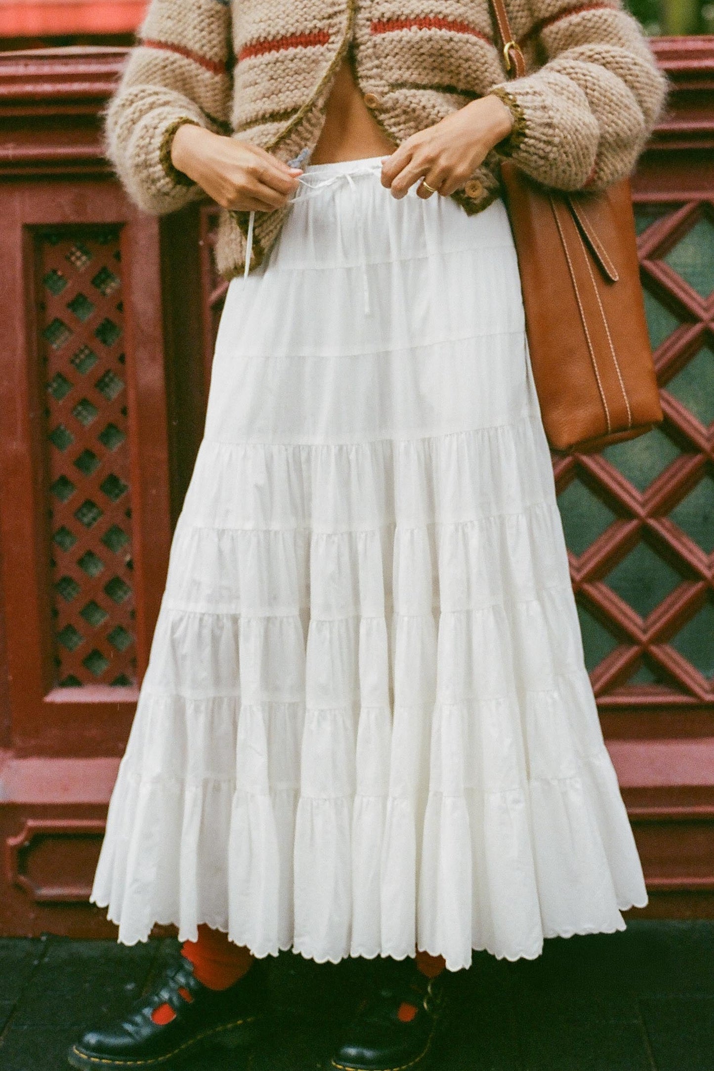 The Darby Skirt | Alabaster