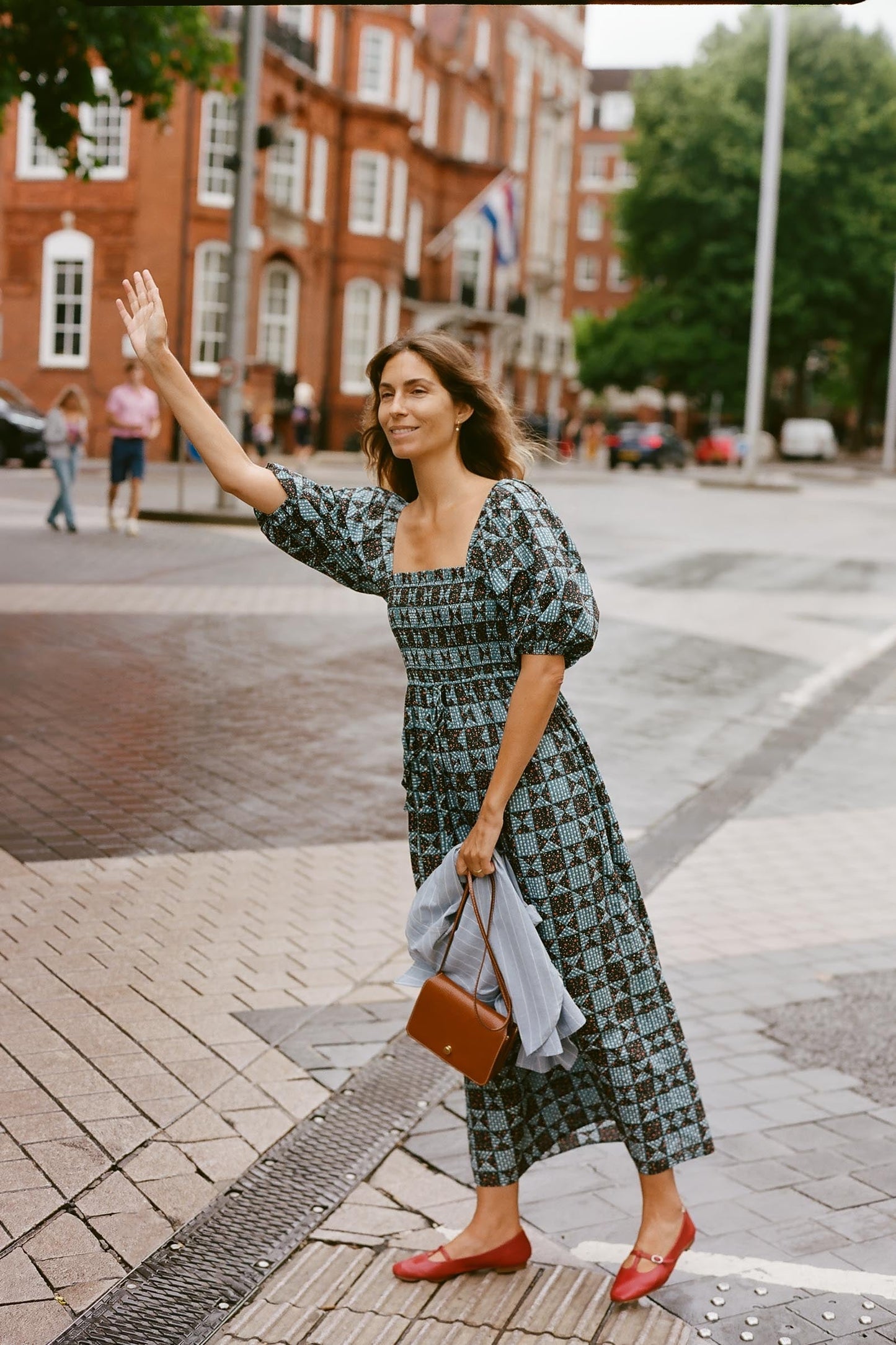 The Katrina Dress | Star Quilt Slate