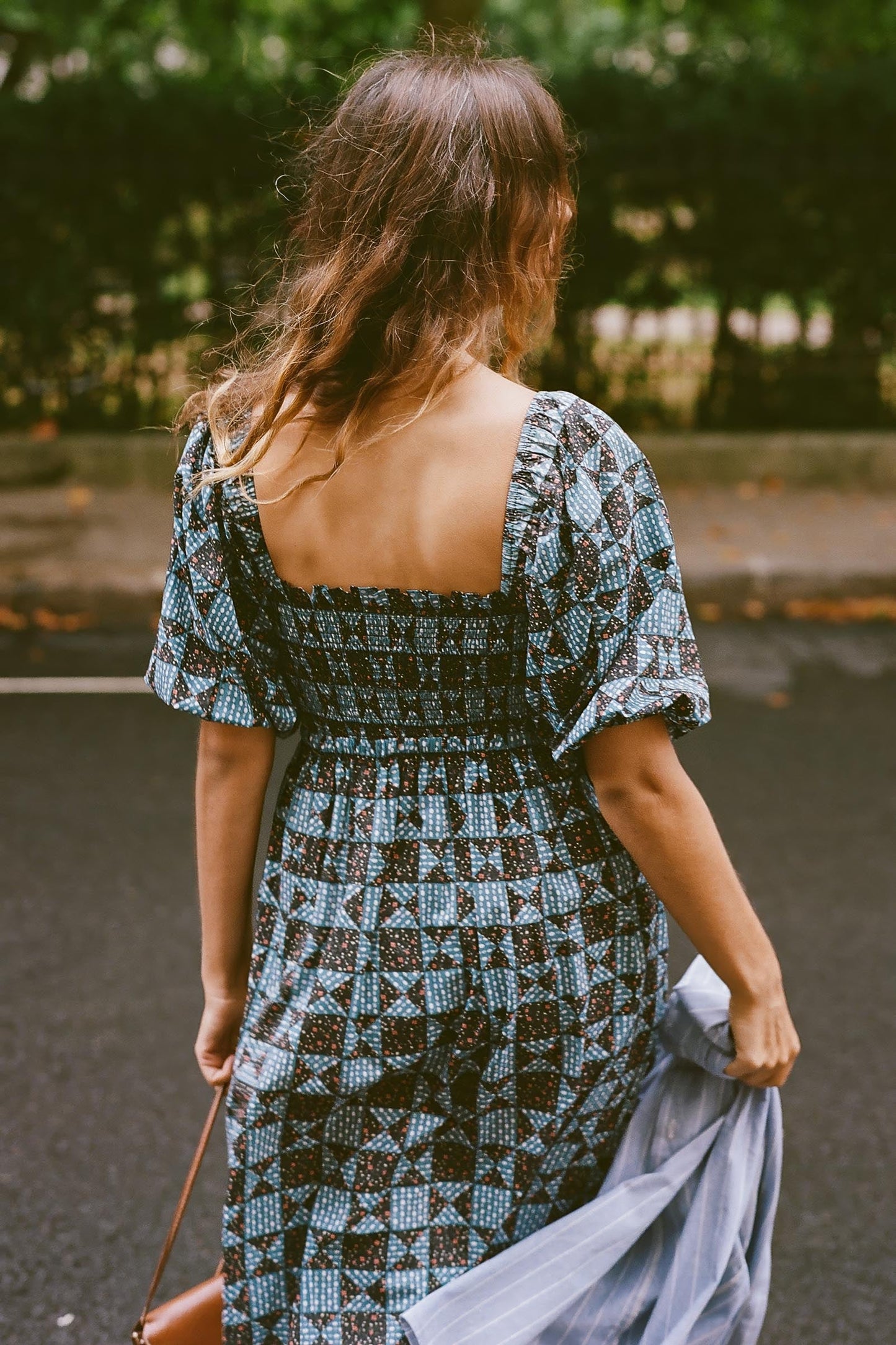 The Katrina Dress | Star Quilt Slate