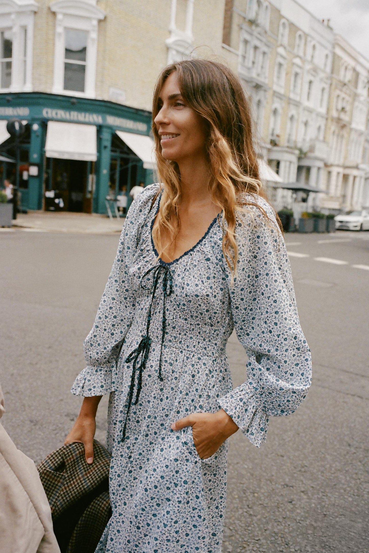 The Raquel Dress Petites | Chrysanthemum Vine