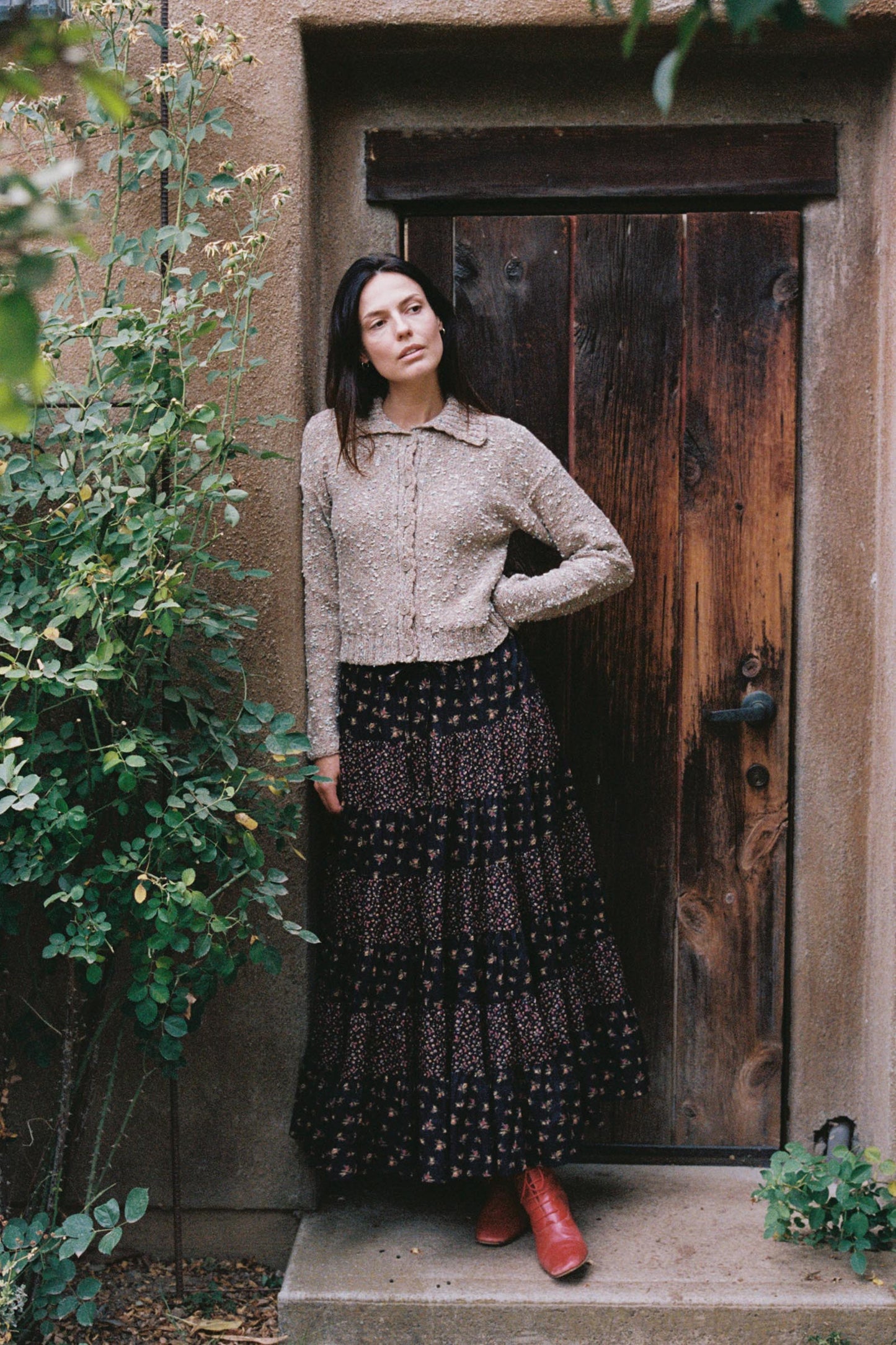 The Lorene Skirt | Falling Roses