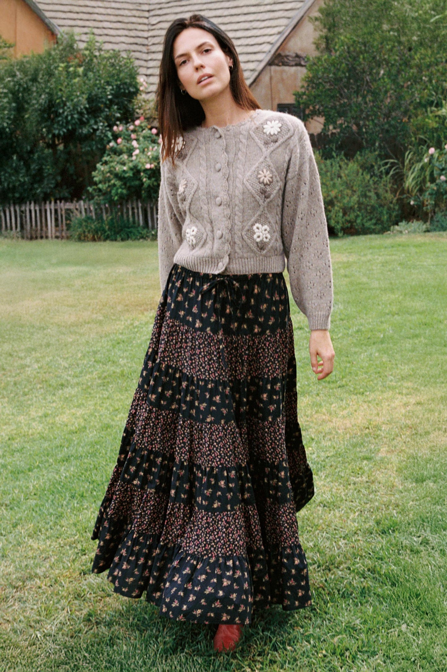 The Clover Cardigan | Hazelnut