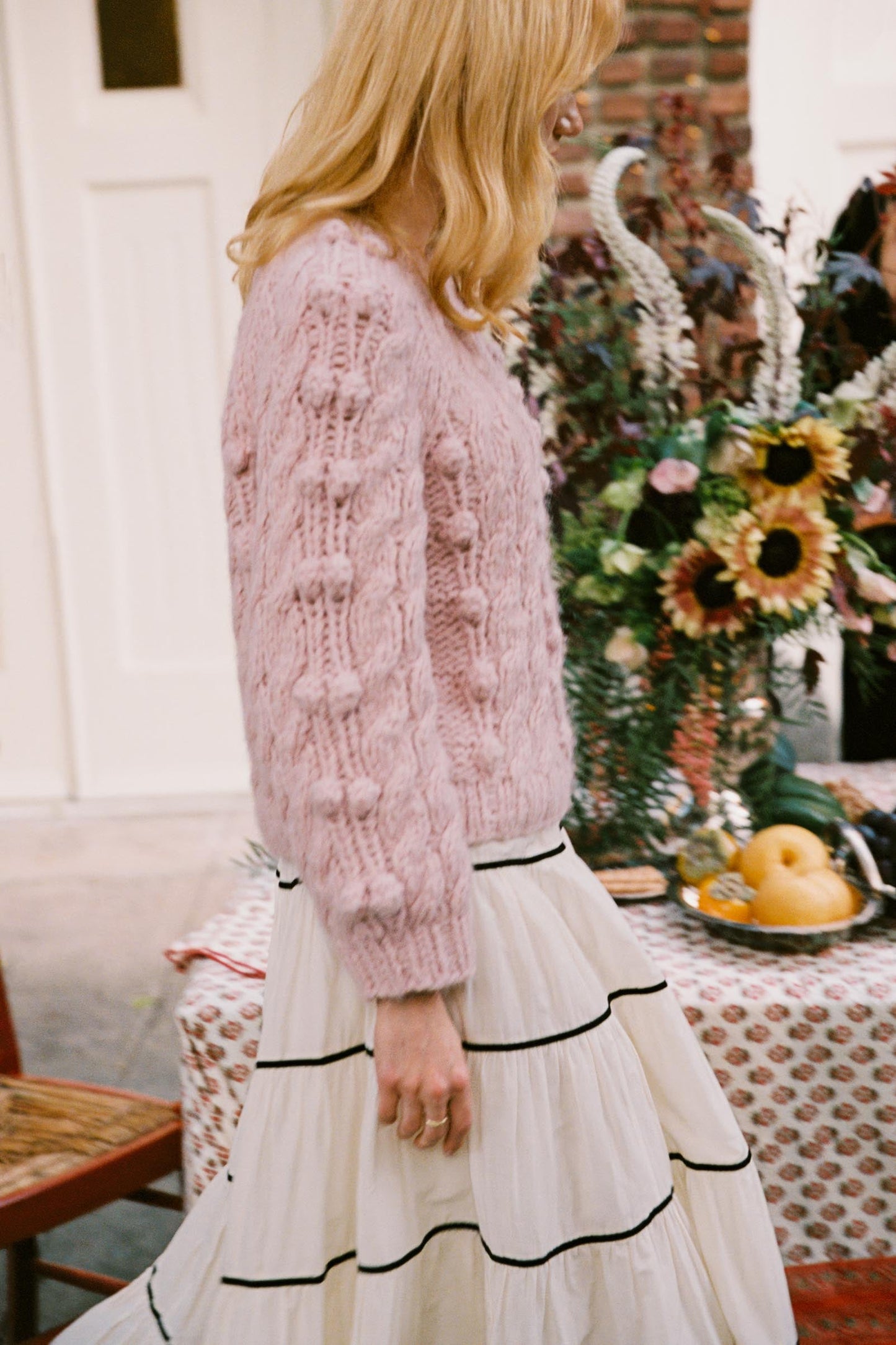 The Ricky Sweater | Dusty Rose
