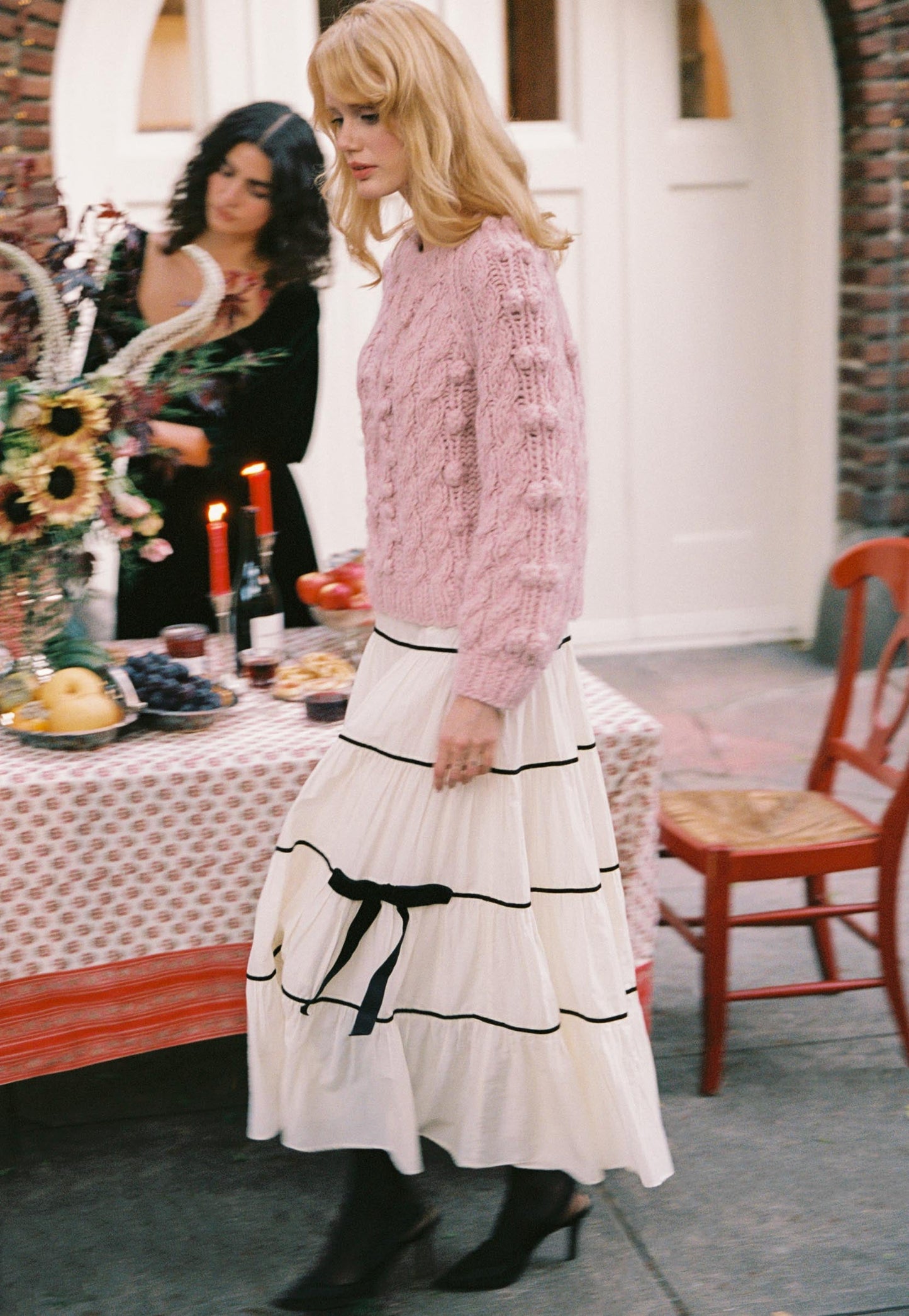 The Ricky Sweater | Dusty Rose