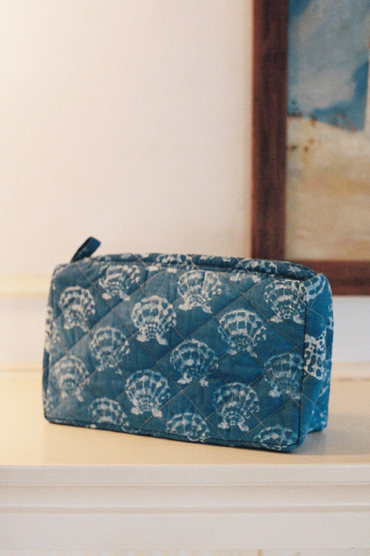 The Quilted Pouch | Ocean Seashell
