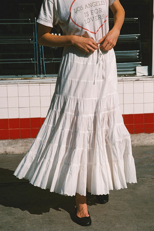 The Darby Skirt | Alabaster